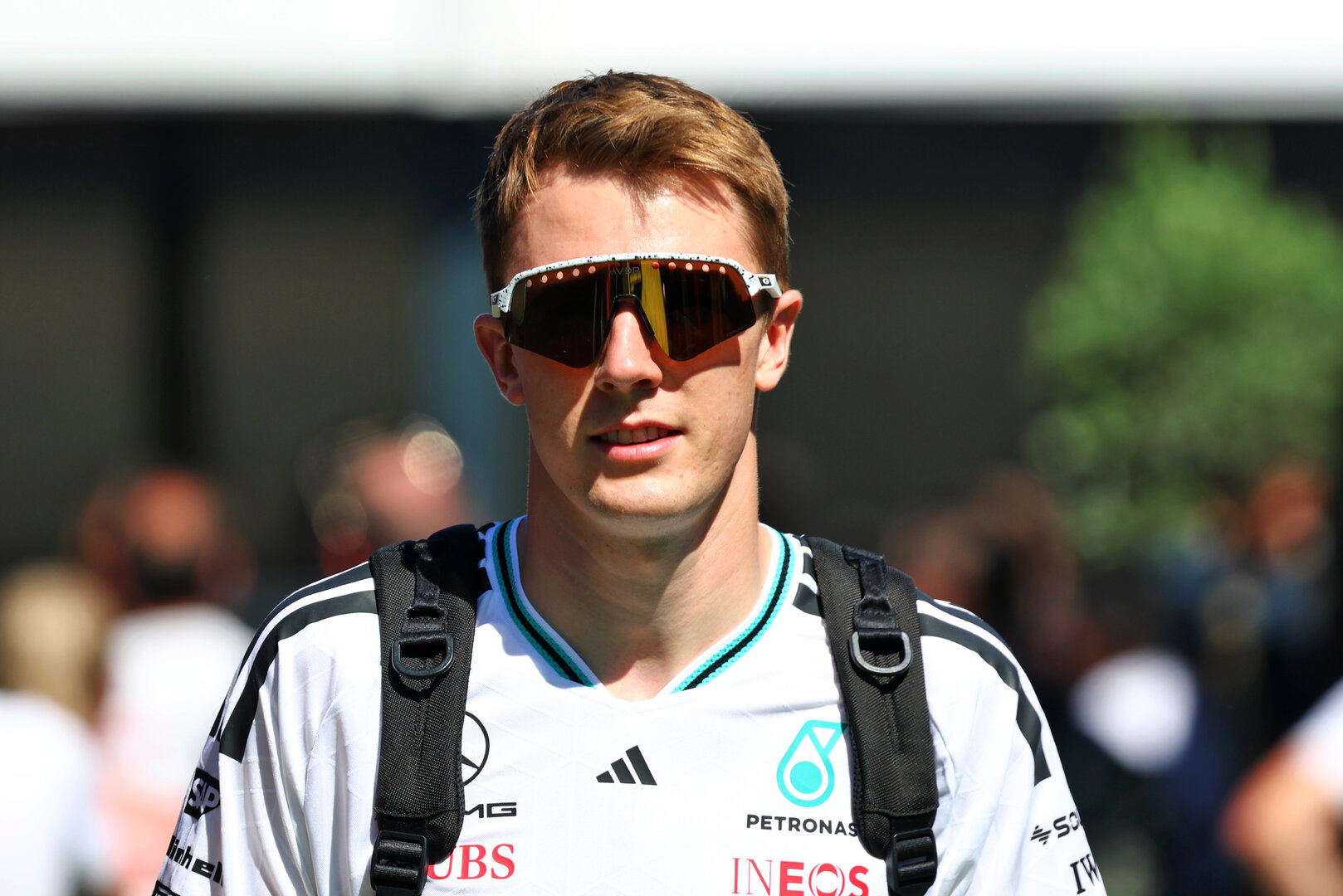 GP CATALUNYA, Frederik Vesti (DEN) Mercedes AMG Formula One Team Reserve Driver.
13.06.2026. Formula 1 World Championship, Rd 7, Barcelona-Catalunya Grand Prix, Barcelona, Spain, Qualifiche Day.
- www.xpbimages.com, EMail: requests@xpbimages.com © Copyright: Bearne / XPB Images