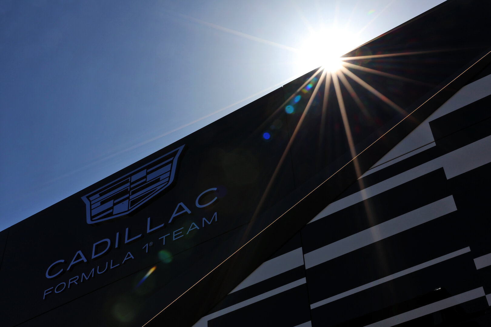 GP CATALUNYA, Cadillac Formula 1 Team truck in the paddock.
13.06.2026. Formula 1 World Championship, Rd 7, Barcelona-Catalunya Grand Prix, Barcelona, Spain, Qualifiche Day.
- www.xpbimages.com, EMail: requests@xpbimages.com © Copyright: Rew / XPB Images