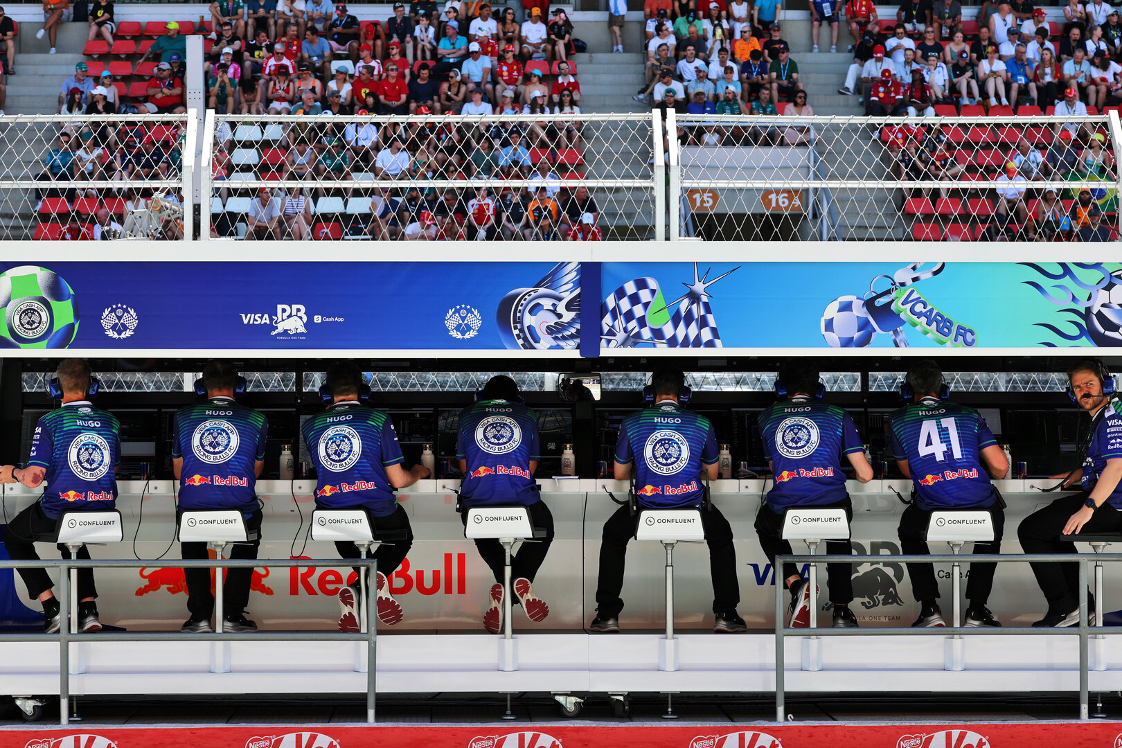 GP CATALUNYA, Racing Bulls Formula One Team pit gantry.
13.06.2026. Formula 1 World Championship, Rd 7, Barcelona-Catalunya Grand Prix, Barcelona, Spain, Qualifiche Day.
- www.xpbimages.com, EMail: requests@xpbimages.com © Copyright: Batchelor / XPB Images