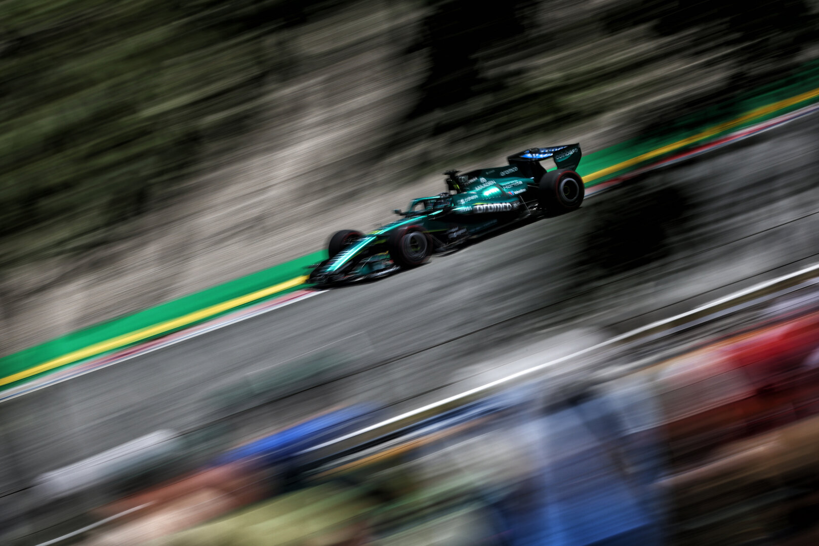 GP CATALUNYA, Lance Stroll (CDN) Aston Martin F1 Team AMR26.
13.06.2026. Formula 1 World Championship, Rd 7, Barcelona-Catalunya Grand Prix, Barcelona, Spain, Qualifiche Day.
- www.xpbimages.com, EMail: requests@xpbimages.com © Copyright: Bearne / XPB Images