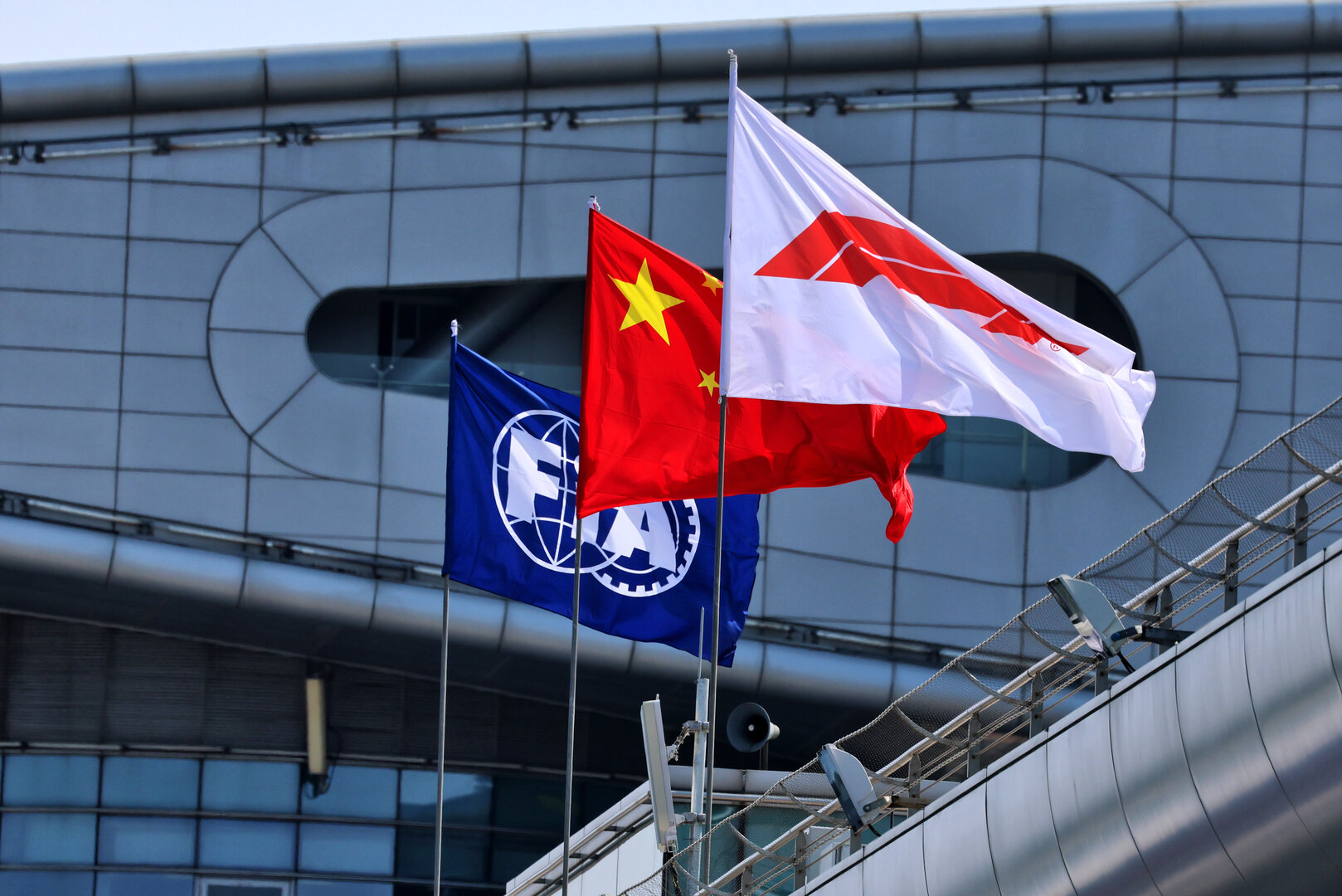 GP CINA, Circuit Atmosfera - flags.
12.03.2026. Formula 1 World Championship, Rd 2, Chinese Grand Prix, Shanghai, China, Preparation Day.
- www.xpbimages.com, EMail: requests@xpbimages.com © Copyright: Moy / XPB Images