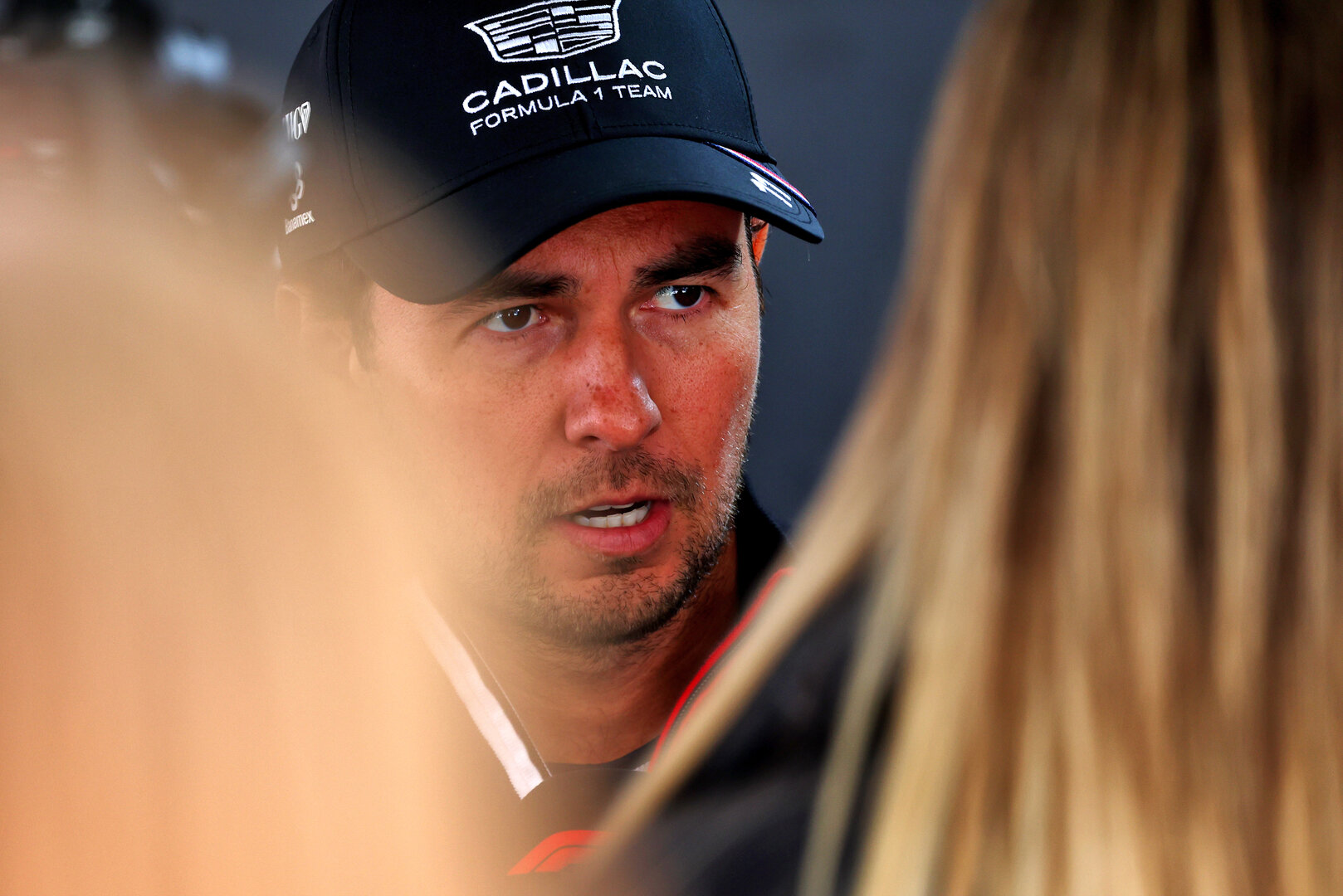 GP CINA, Sergio Perez (MEX) Cadillac Formula 1 Team.
12.03.2026. Formula 1 World Championship, Rd 2, Chinese Grand Prix, Shanghai, China, Preparation Day.
 - www.xpbimages.com, EMail: requests@xpbimages.com © Copyright: Patching / XPB Images