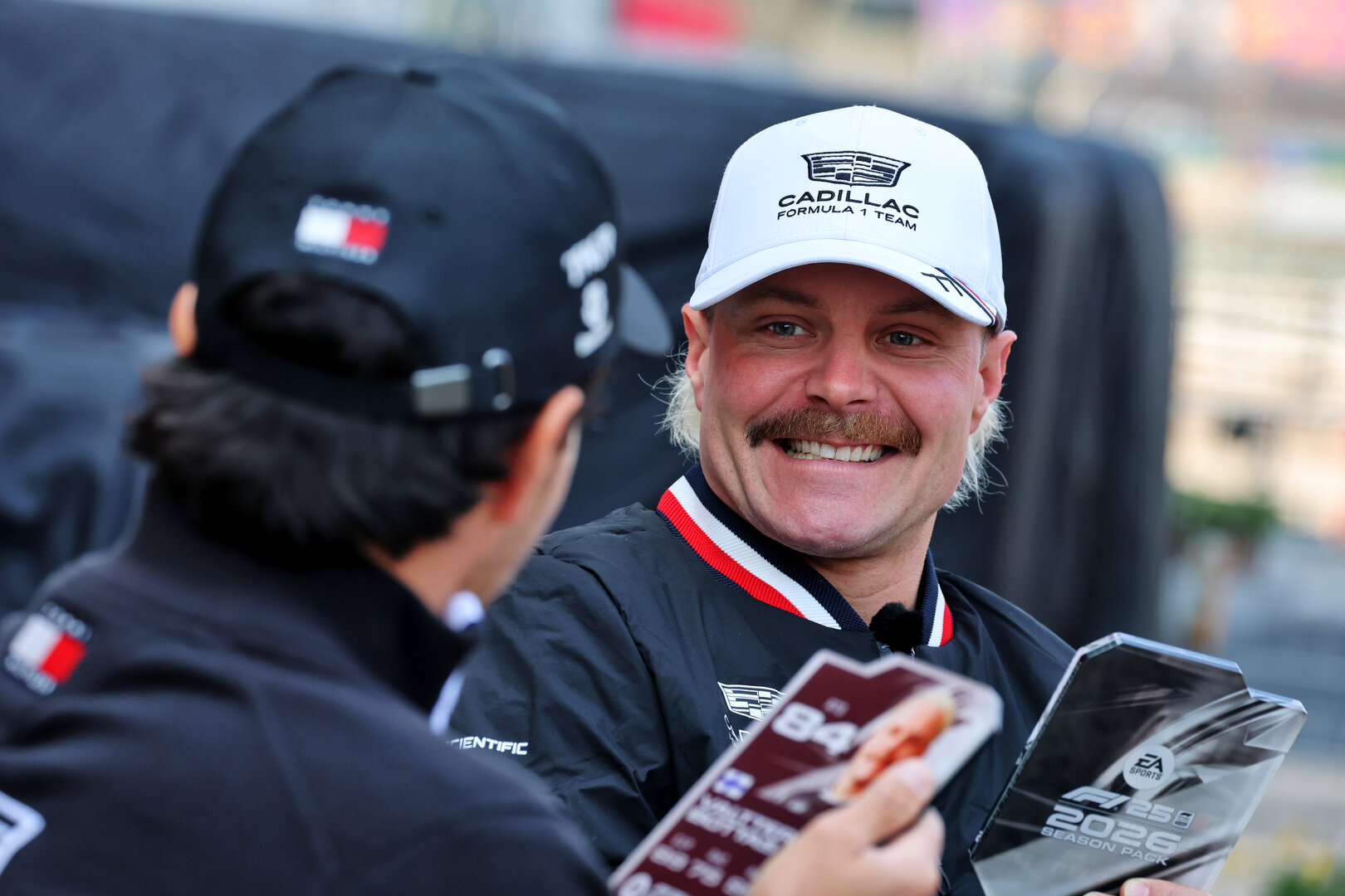 GP CINA, Valtteri Bottas (FIN) Cadillac Formula 1 Team e team mate Sergio Perez (MEX) Cadillac Formula 1 Team.
12.03.2026. Formula 1 World Championship, Rd 2, Chinese Grand Prix, Shanghai, China, Preparation Day.
- www.xpbimages.com, EMail: requests@xpbimages.com © Copyright: Moy / XPB Images
