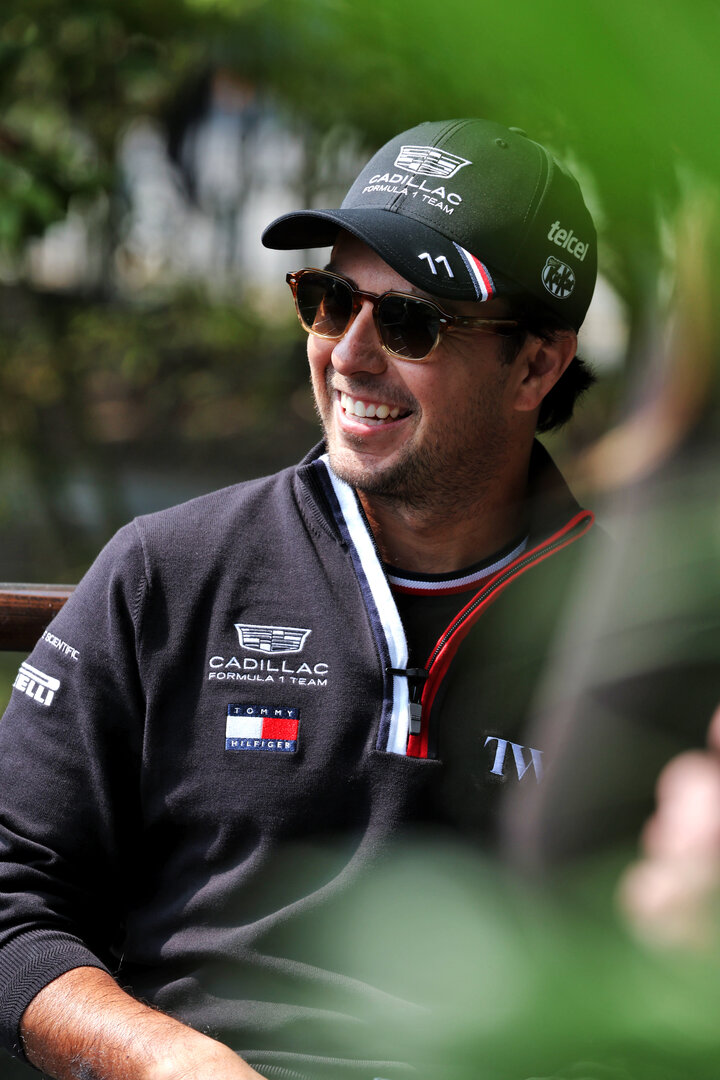 GP CINA, Sergio Perez (MEX) Cadillac Formula 1 Team.
12.03.2026. Formula 1 World Championship, Rd 2, Chinese Grand Prix, Shanghai, China, Preparation Day.
- www.xpbimages.com, EMail: requests@xpbimages.com © Copyright: Bearne / XPB Images