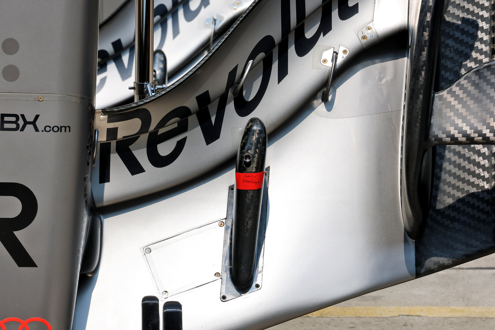 GP CINA, Audi F1 Team R26 front wing detail.
12.03.2026. Formula 1 World Championship, Rd 2, Chinese Grand Prix, Shanghai, China, Preparation Day.
- www.xpbimages.com, EMail: requests@xpbimages.com © Copyright: Moy / XPB Images