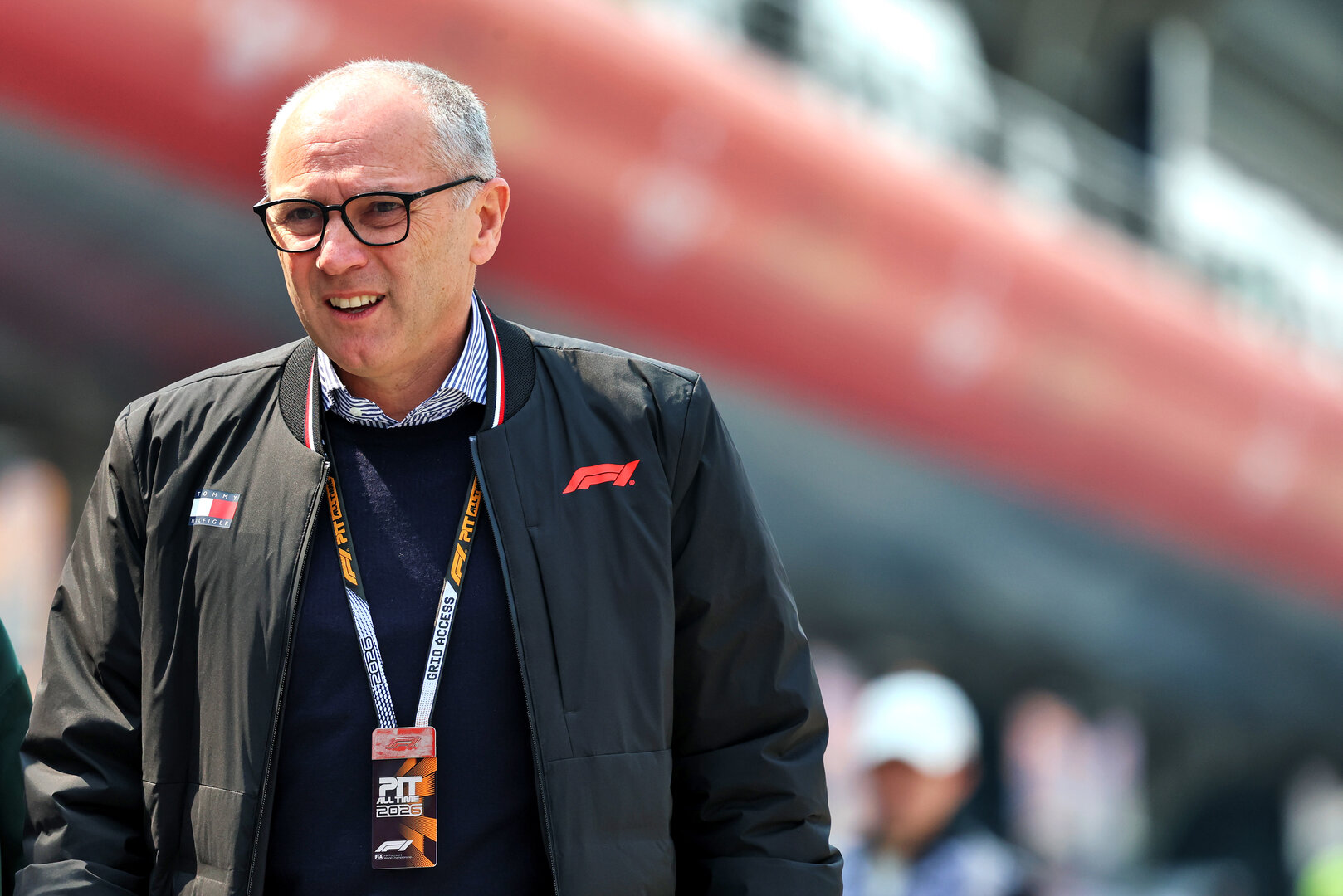 GP CINA, Stefano Domenicali (ITA) Formula One President e CEO.
12.03.2026. Formula 1 World Championship, Rd 2, Chinese Grand Prix, Shanghai, China, Preparation Day.
- www.xpbimages.com, EMail: requests@xpbimages.com © Copyright: Batchelor / XPB Images