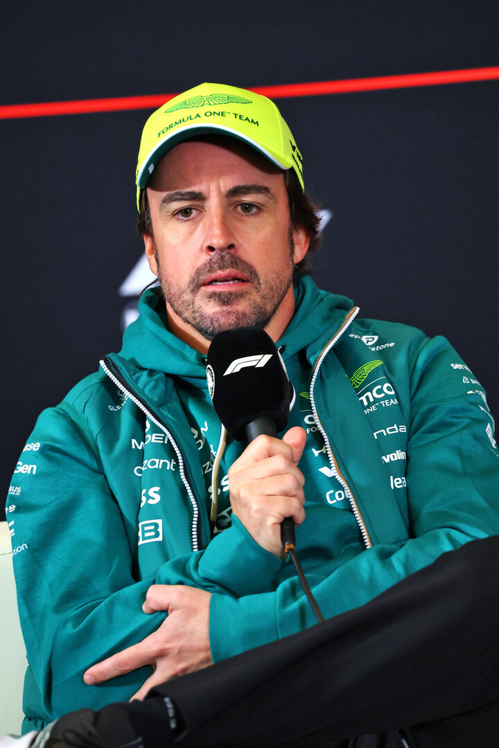 GP CINA, Fernando Alonso (ESP) Aston Martin F1 Team in the FIA Press Conference.
12.03.2026. Formula 1 World Championship, Rd 2, Chinese Grand Prix, Shanghai, China, Preparation Day.
- www.xpbimages.com, EMail: requests@xpbimages.com © Copyright: Bearne / XPB Images