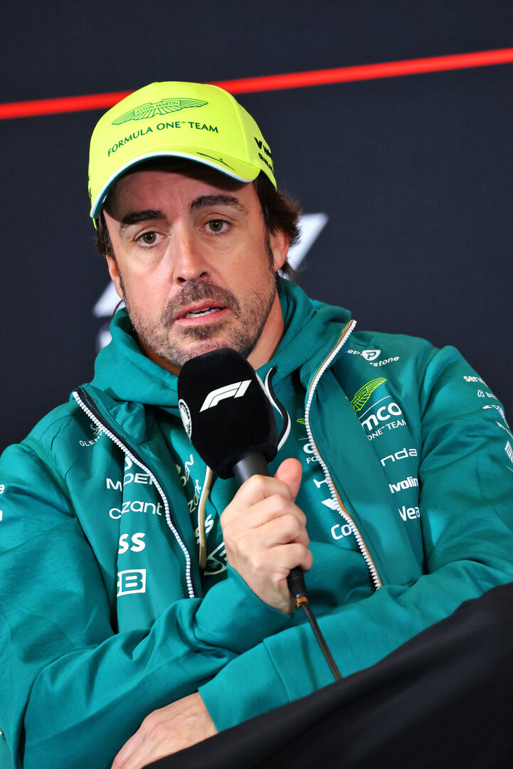 GP CINA, Fernando Alonso (ESP) Aston Martin F1 Team in the FIA Press Conference.
12.03.2026. Formula 1 World Championship, Rd 2, Chinese Grand Prix, Shanghai, China, Preparation Day.
- www.xpbimages.com, EMail: requests@xpbimages.com © Copyright: Bearne / XPB Images