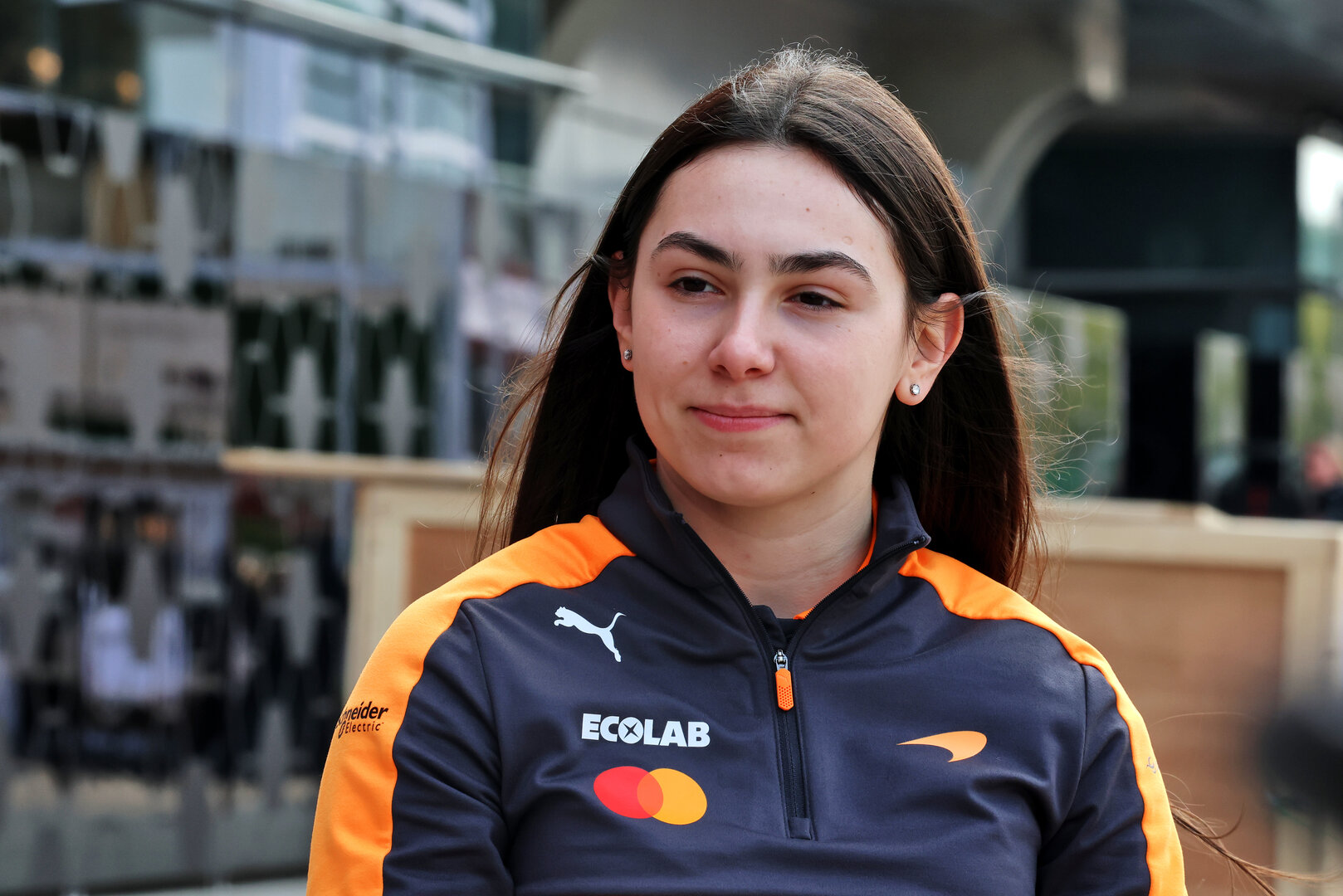 GP CINA, Ella Lloyd (GBR) McLaren Driver Development Programme.
12.03.2026. Formula 1 World Championship, Rd 2, Chinese Grand Prix, Shanghai, China, Preparation Day.
- www.xpbimages.com, EMail: requests@xpbimages.com © Copyright: Moy / XPB Images