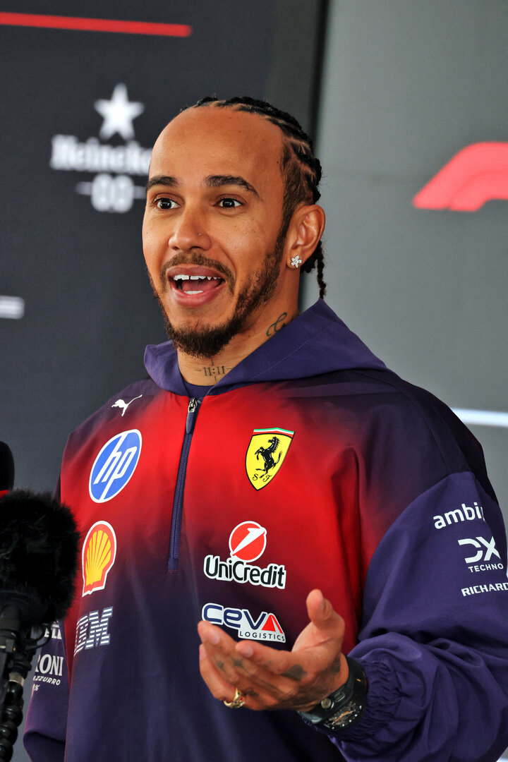 GP CINA, Lewis Hamilton (GBR) Ferrari.
12.03.2026. Formula 1 World Championship, Rd 2, Chinese Grand Prix, Shanghai, China, Preparation Day.
- www.xpbimages.com, EMail: requests@xpbimages.com © Copyright: Moy / XPB Images
