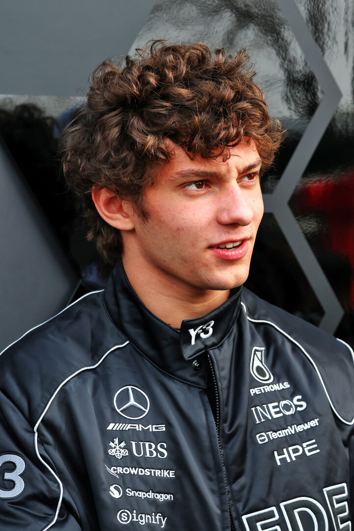 GP CINA, Andrea Kimi Antonelli (ITA) Mercedes AMG Formula One Team.
12.03.2026. Formula 1 World Championship, Rd 2, Chinese Grand Prix, Shanghai, China, Preparation Day.
- www.xpbimages.com, EMail: requests@xpbimages.com © Copyright: Bearne / XPB Images