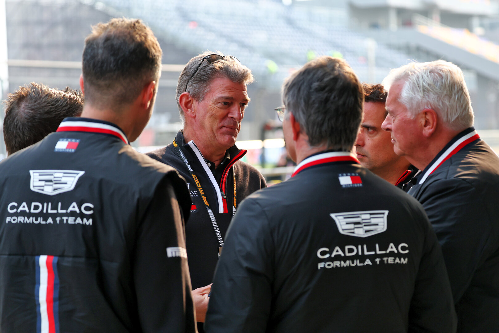 GP CINA, (L to R): Graeme Lowdon (GBR) Cadillac Formula 1 Team, Team Principal e Pat Symonds (GBR) Cadillac Formula 1 Team Executive Engineering Consultant.
12.03.2026. Formula 1 World Championship, Rd 2, Chinese Grand Prix, Shanghai, China, Preparation Day.
- www.xpbimages.com, EMail: requests@xpbimages.com © Copyright: Bearne / XPB Images
