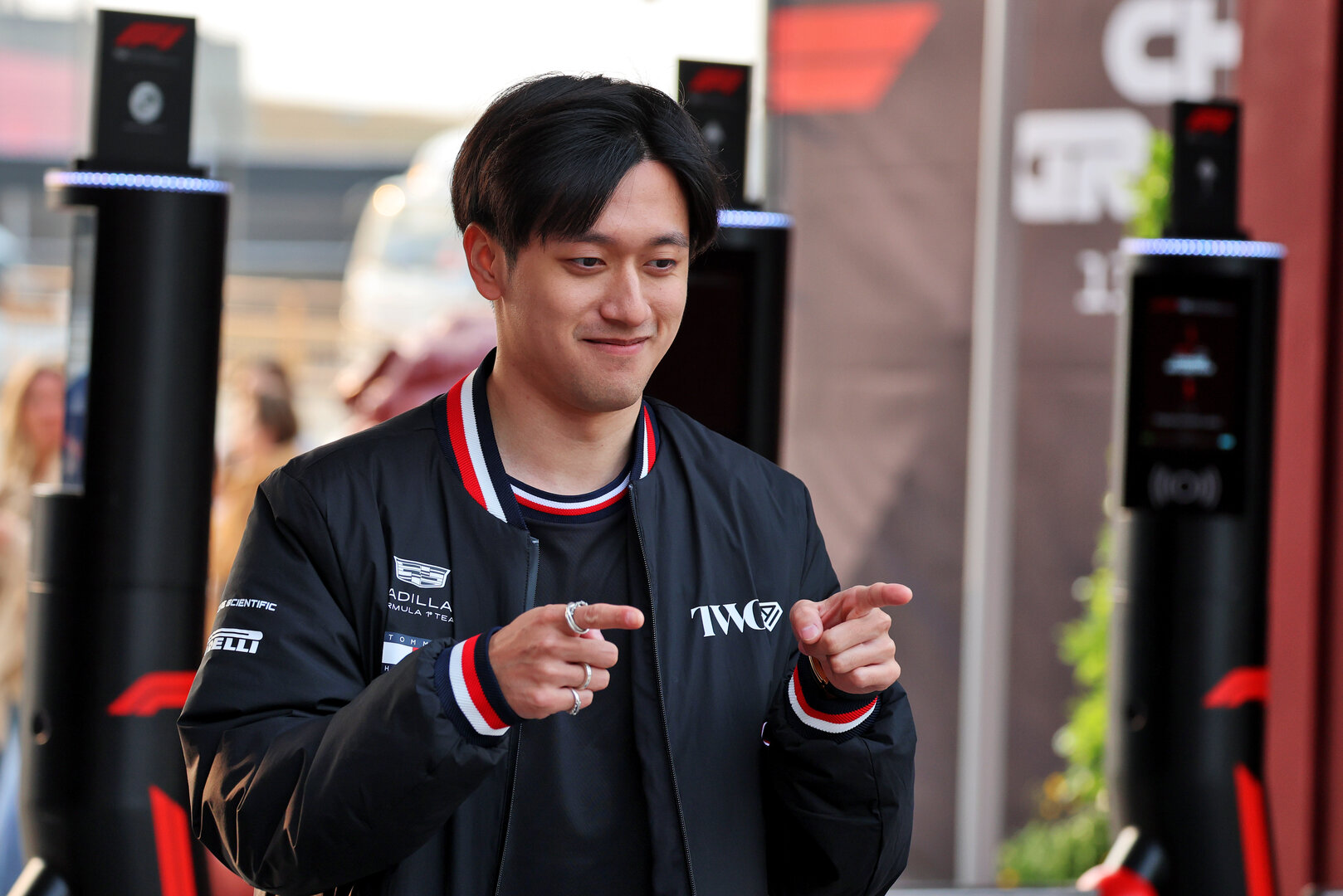 GP CINA, Zhou Guanyu (CHN) Cadillac Formula 1 Team Reserve Driver.
12.03.2026. Formula 1 World Championship, Rd 2, Chinese Grand Prix, Shanghai, China, Preparation Day.
- www.xpbimages.com, EMail: requests@xpbimages.com © Copyright: Moy / XPB Images