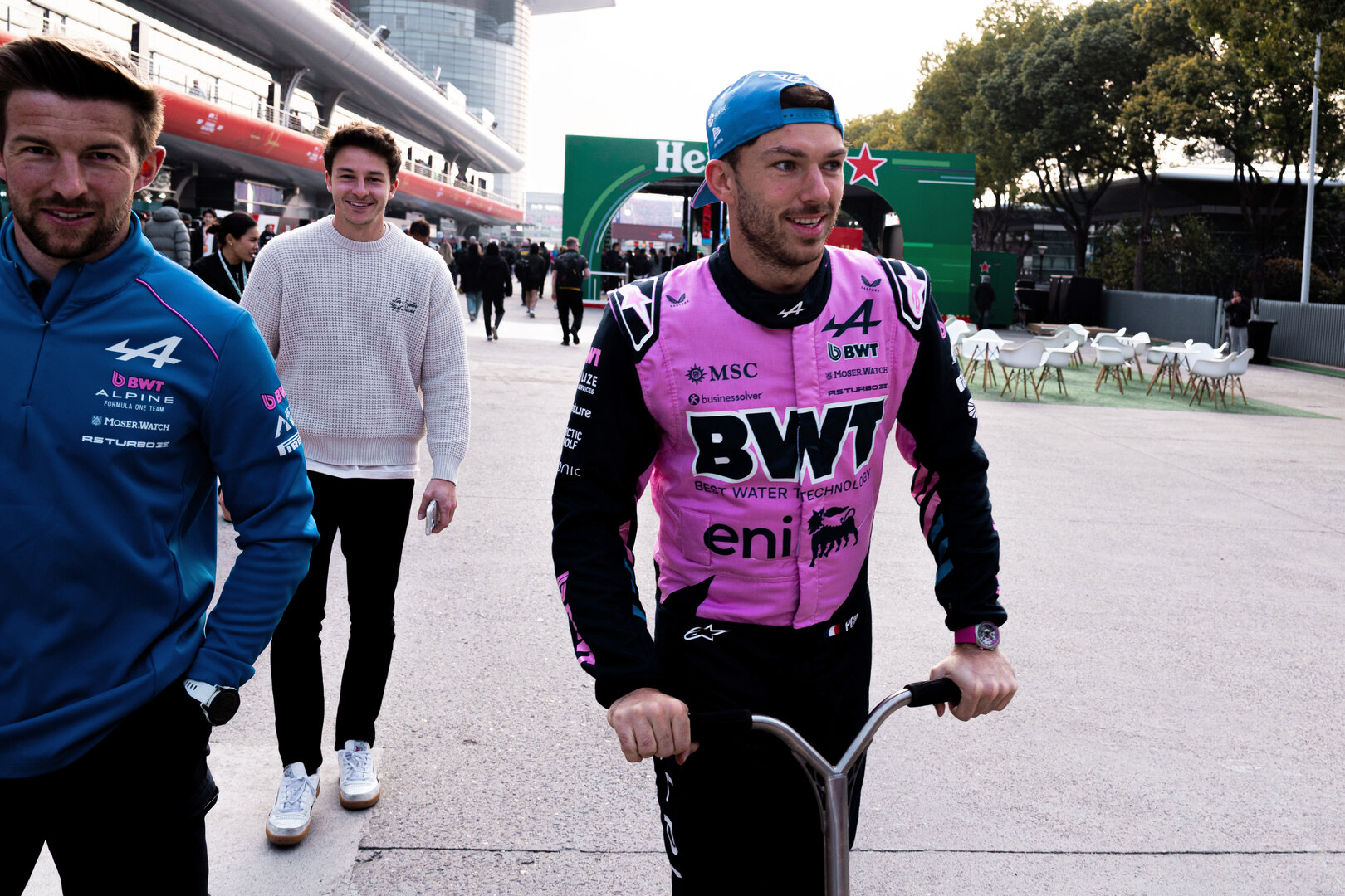 GP CINA, Pierre Gasly (FRA) Alpine F1 Team.
12.03.2026. Formula 1 World Championship, Rd 2, Chinese Grand Prix, Shanghai, China, Preparation Day.
- www.xpbimages.com, EMail: requests@xpbimages.com © Copyright: Denny / XPB Images