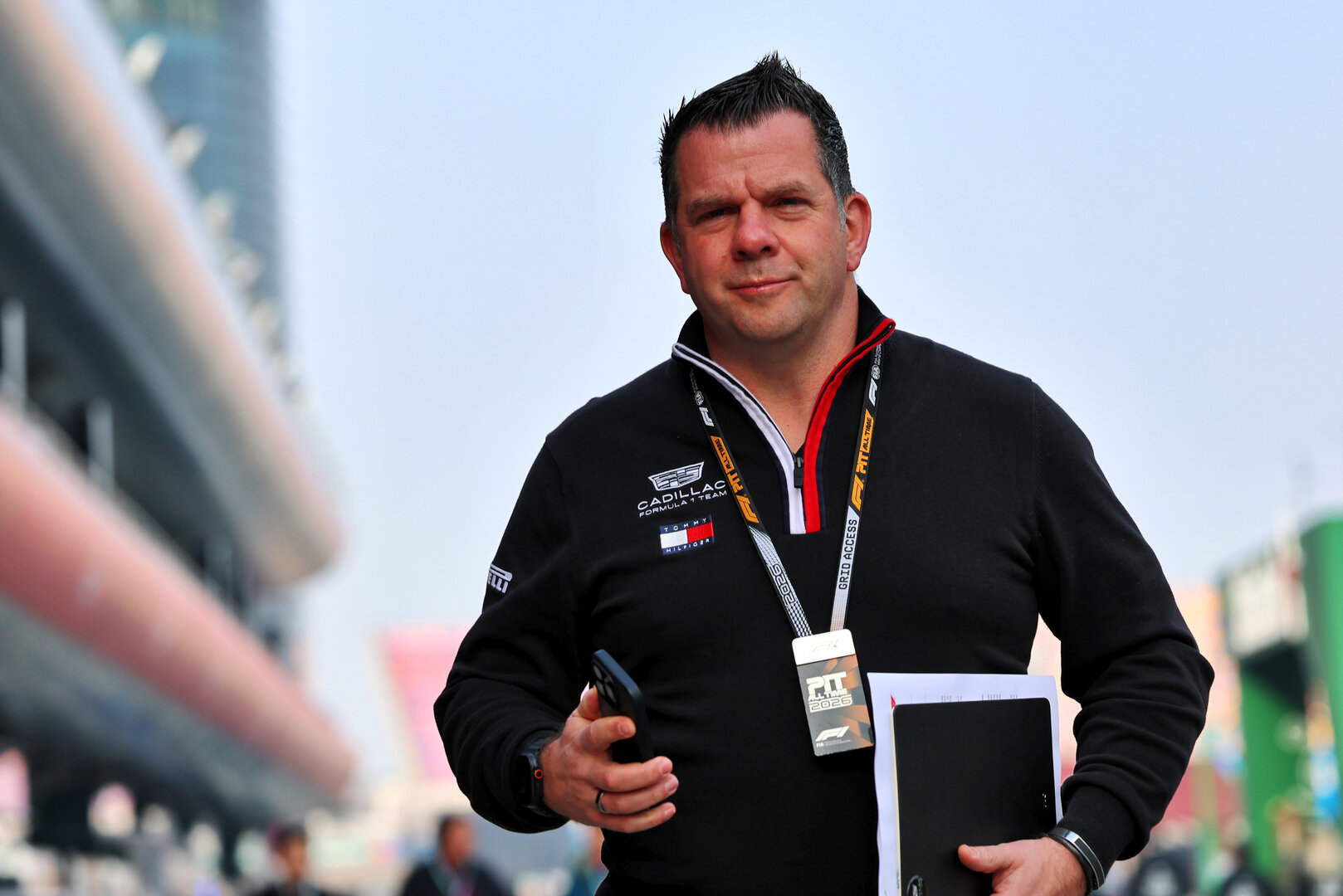 GP CINA, Peter Crolla (GBR) Cadillac F1 Gara Team Manager.
13.03.2026. Formula 1 World Championship, Rd 2, Chinese Grand Prix, Shanghai, China, Sprint Qualifiche Day.
- www.xpbimages.com, EMail: requests@xpbimages.com © Copyright: Batchelor / XPB Images