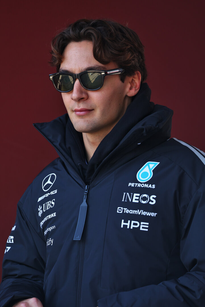 GP CINA, George Russell (GBR) Mercedes AMG Formula One Team.
13.03.2026. Formula 1 World Championship, Rd 2, Chinese Grand Prix, Shanghai, China, Sprint Qualifiche Day.
 - www.xpbimages.com, EMail: requests@xpbimages.com © Copyright: Patching / XPB Images