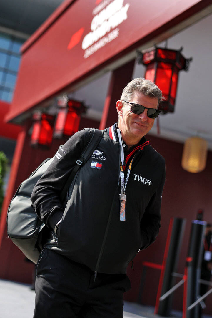 GP CINA, Graeme Lowdon (GBR) Cadillac Formula 1 Team, Team Principal.
13.03.2026. Formula 1 World Championship, Rd 2, Chinese Grand Prix, Shanghai, China, Sprint Qualifiche Day.
- www.xpbimages.com, EMail: requests@xpbimages.com © Copyright: Bearne / XPB Images