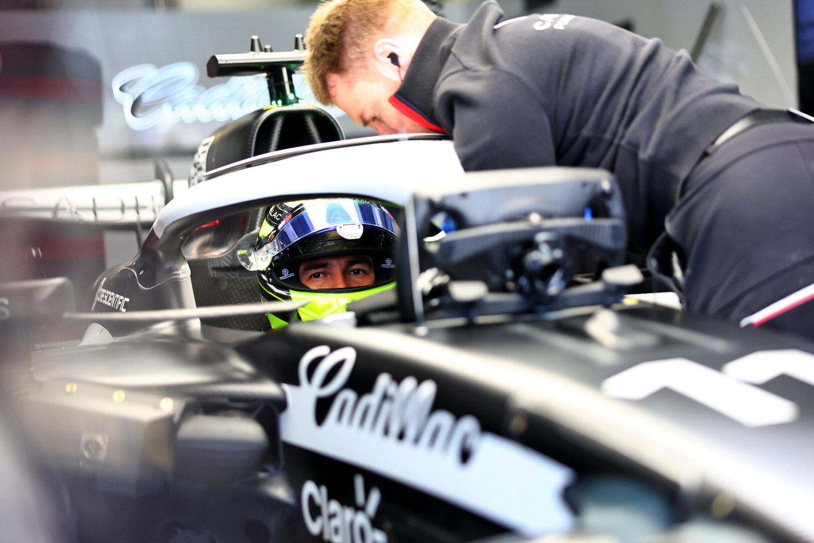 GP CINA, Sergio Perez (MEX) Cadillac Formula 1 Team MAC-26.
13.03.2026. Formula 1 World Championship, Rd 2, Chinese Grand Prix, Shanghai, China, Sprint Qualifiche Day.
- www.xpbimages.com, EMail: requests@xpbimages.com © Copyright: Bearne / XPB Images