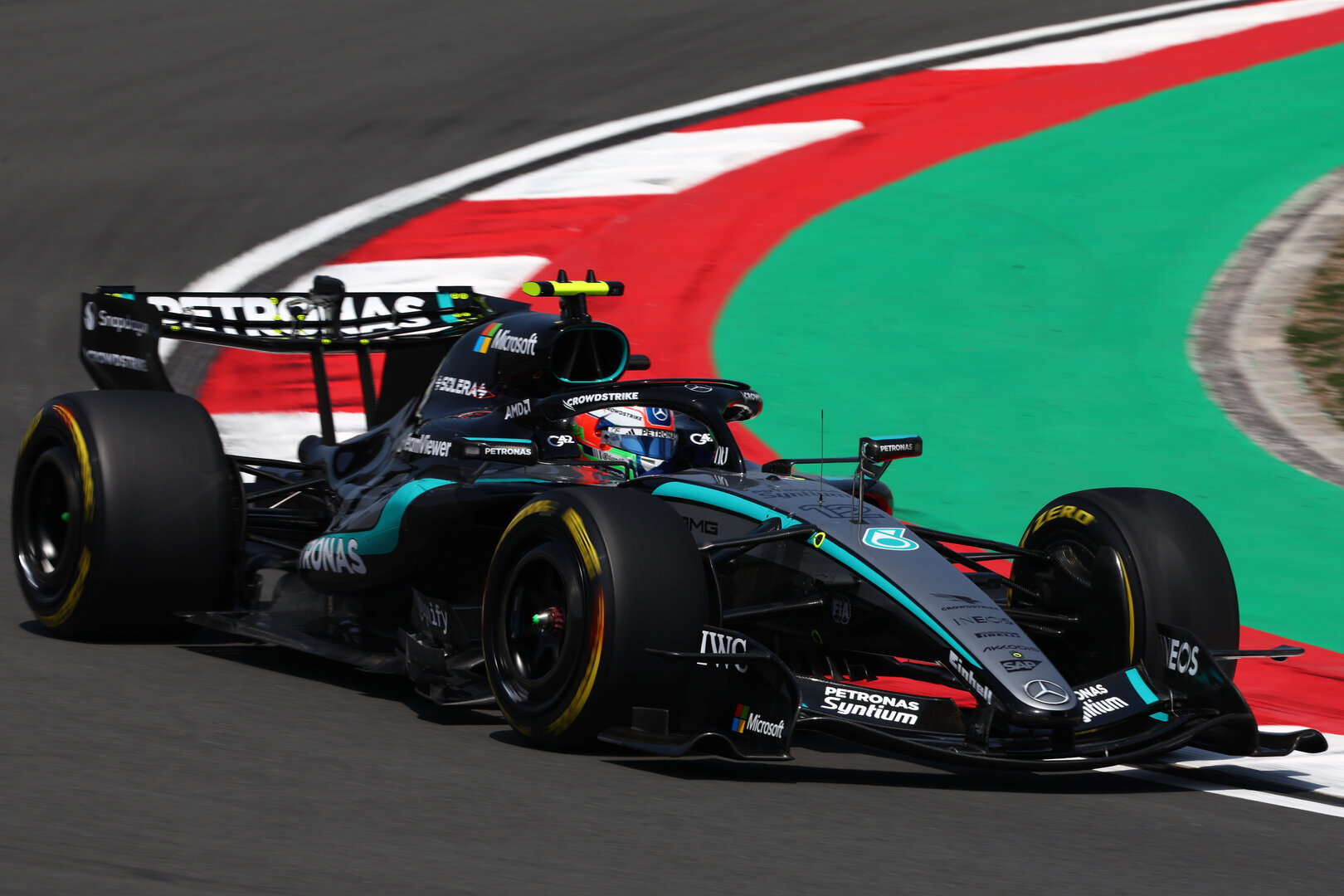 GP CINA, Andrea Kimi Antonelli (ITA) Mercedes AMG Formula One Team W17.
13.03.2026. Formula 1 World Championship, Rd 2, Chinese Grand Prix, Shanghai, China, Sprint Qualifiche Day.
- www.xpbimages.com, EMail: requests@xpbimages.com © Copyright: Bearne / XPB Images