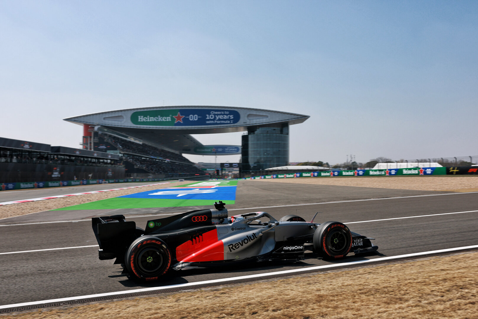 GP CINA, Nico Hulkenberg (GER) Audi F1 Team R26.
13.03.2026. Formula 1 World Championship, Rd 2, Chinese Grand Prix, Shanghai, China, Sprint Qualifiche Day.
- www.xpbimages.com, EMail: requests@xpbimages.com © Copyright: Moy / XPB Images