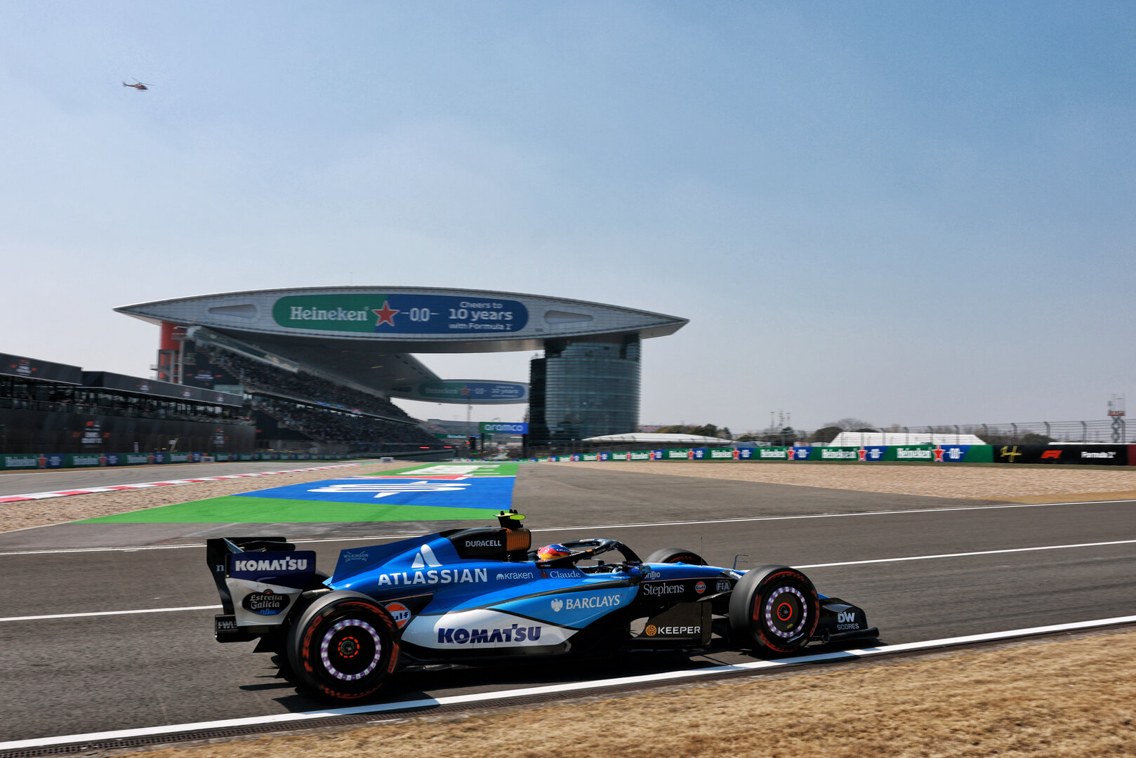 GP CINA, Carlos Sainz (ESP) Williams F1 Team FW48.
13.03.2026. Formula 1 World Championship, Rd 2, Chinese Grand Prix, Shanghai, China, Sprint Qualifiche Day.
- www.xpbimages.com, EMail: requests@xpbimages.com © Copyright: Moy / XPB Images