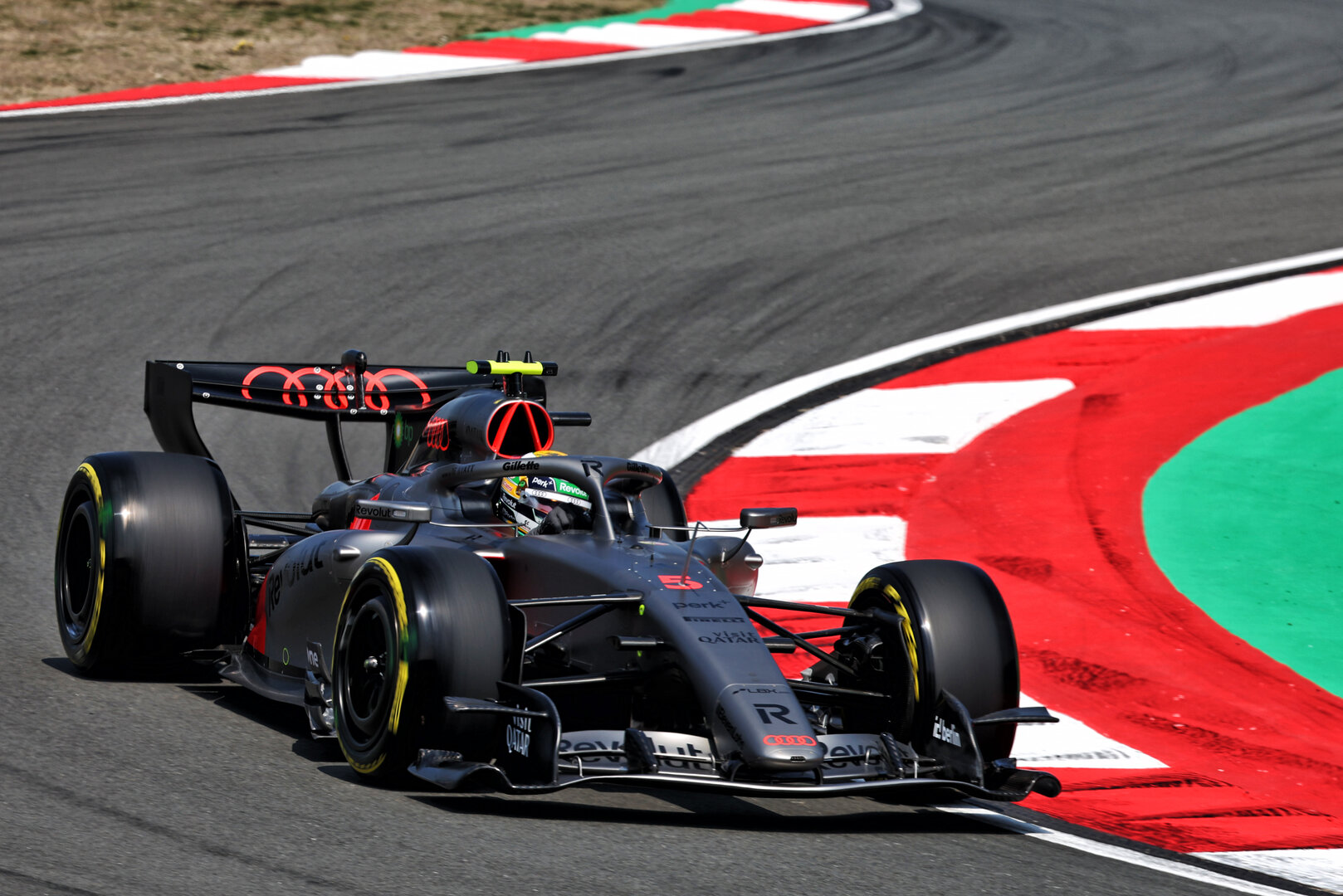 GP CINA, Gabriel Bortoleto (BRA) Audi F1 Team R26.
13.03.2026. Formula 1 World Championship, Rd 2, Chinese Grand Prix, Shanghai, China, Sprint Qualifiche Day.
 - www.xpbimages.com, EMail: requests@xpbimages.com © Copyright: Patching / XPB Images