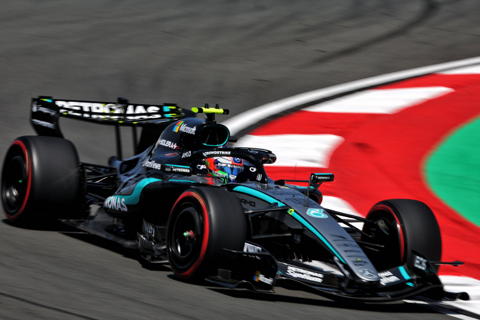 GP CINA, Andrea Kimi Antonelli (ITA) Mercedes AMG Formula One Team W17.
13.03.2026. Formula 1 World Championship, Rd 2, Chinese Grand Prix, Shanghai, China, Sprint Qualifiche Day.
 - www.xpbimages.com, EMail: requests@xpbimages.com © Copyright: Patching / XPB Images