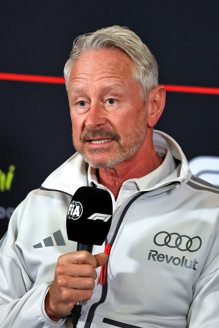 GP CINA, Jonathan Wheatley (GBR) Audi F1 Team, Team Principal in the FIA Press Conference.
13.03.2026. Formula 1 World Championship, Rd 2, Chinese Grand Prix, Shanghai, China, Sprint Qualifiche Day.
- www.xpbimages.com, EMail: requests@xpbimages.com © Copyright: Moy / XPB Images