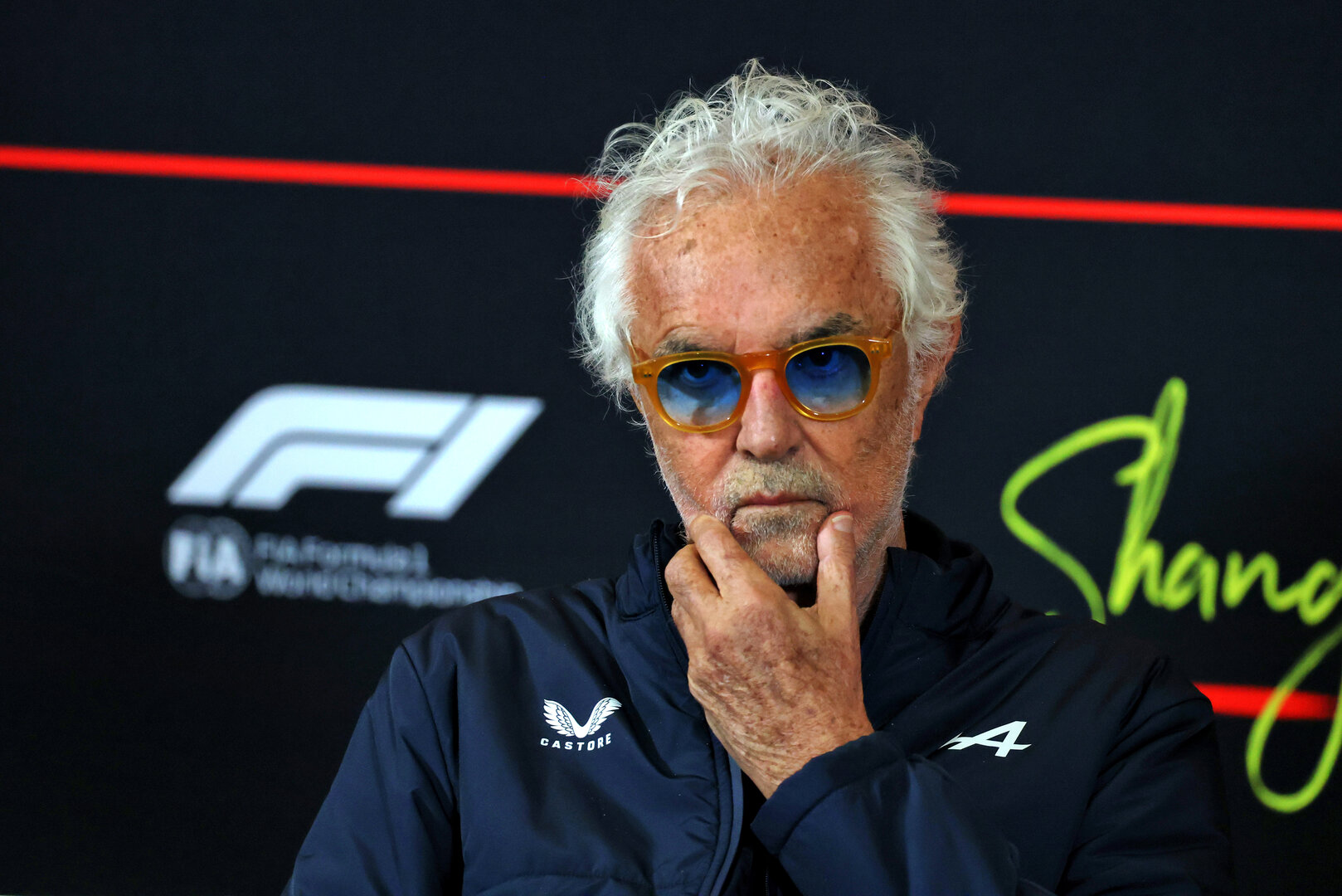 GP CINA, Flavio Briatore (ITA) Alpine F1 Team Executive Advisor in the FIA Press Conference.
13.03.2026. Formula 1 World Championship, Rd 2, Chinese Grand Prix, Shanghai, China, Sprint Qualifiche Day.
- www.xpbimages.com, EMail: requests@xpbimages.com © Copyright: Moy / XPB Images