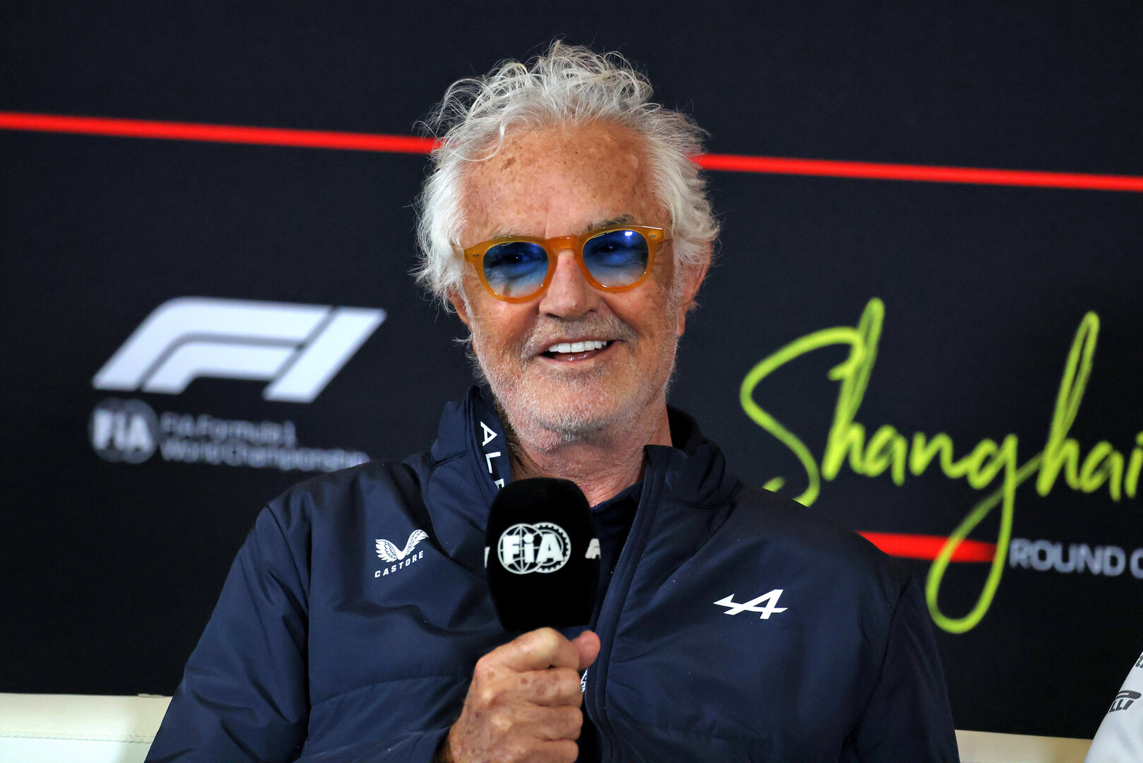GP CINA, Flavio Briatore (ITA) Alpine F1 Team Executive Advisor in the FIA Press Conference.
13.03.2026. Formula 1 World Championship, Rd 2, Chinese Grand Prix, Shanghai, China, Sprint Qualifiche Day.
- www.xpbimages.com, EMail: requests@xpbimages.com © Copyright: Moy / XPB Images