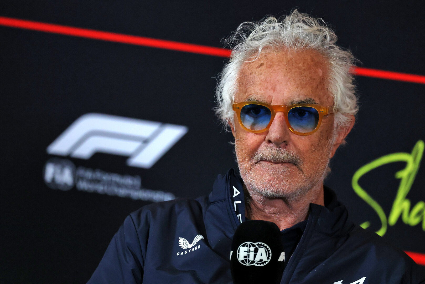 GP CINA, Flavio Briatore (ITA) Alpine F1 Team Executive Advisor in the FIA Press Conference.
13.03.2026. Formula 1 World Championship, Rd 2, Chinese Grand Prix, Shanghai, China, Sprint Qualifiche Day.
- www.xpbimages.com, EMail: requests@xpbimages.com © Copyright: Moy / XPB Images