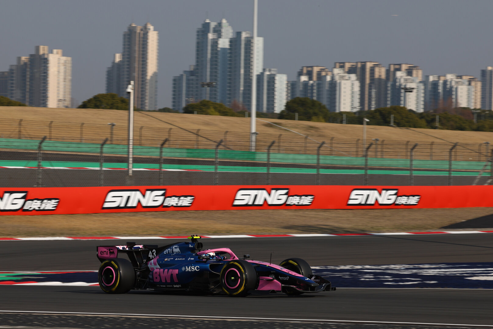 GP CINA, Franco Colapinto (ARG) Alpine F1 Team A526.
13.03.2026. Formula 1 World Championship, Rd 2, Chinese Grand Prix, Shanghai, China, Sprint Qualifiche Day.
 - www.xpbimages.com, EMail: requests@xpbimages.com © Copyright: Patching / XPB Images