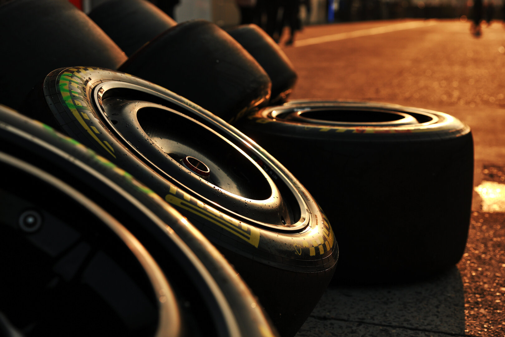 GP CINA, Pirelli tyres.
13.03.2026. Formula 1 World Championship, Rd 2, Chinese Grand Prix, Shanghai, China, Sprint Qualifiche Day.
- www.xpbimages.com, EMail: requests@xpbimages.com © Copyright: Moy / XPB Images