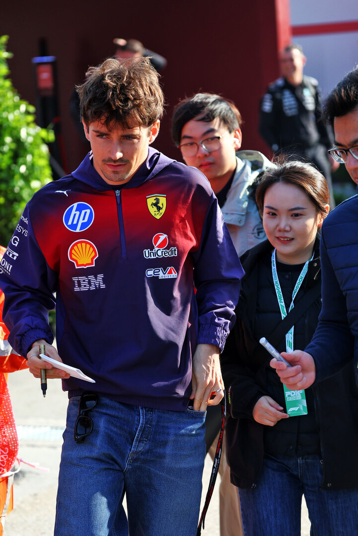 GP CINA, Charles Leclerc (MON) Ferrari.
14.03.2026. Formula 1 World Championship, Rd 2, Chinese Grand Prix, Shanghai, China, Sprint e Qualifiche Day.
- www.xpbimages.com, EMail: requests@xpbimages.com © Copyright: Patching / XPB Images