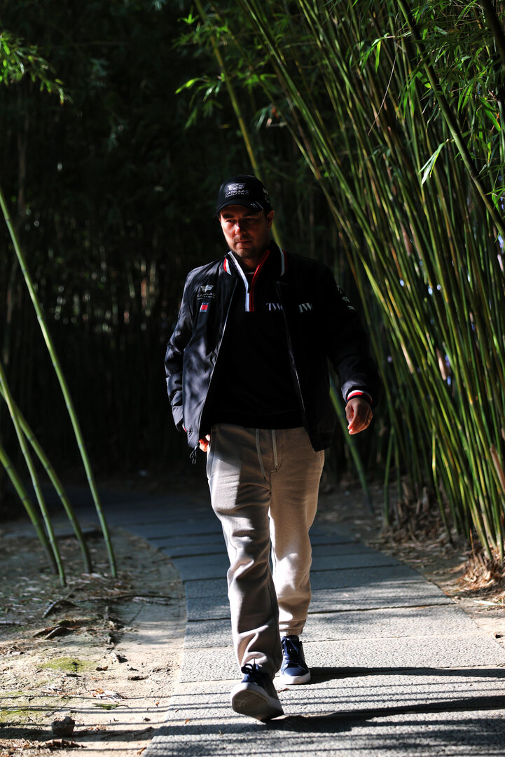 GP CINA, Sergio Perez (MEX) Cadillac Formula 1 Team.
14.03.2026. Formula 1 World Championship, Rd 2, Chinese Grand Prix, Shanghai, China, Sprint e Qualifiche Day.
- www.xpbimages.com, EMail: requests@xpbimages.com © Copyright: Bearne / XPB Images