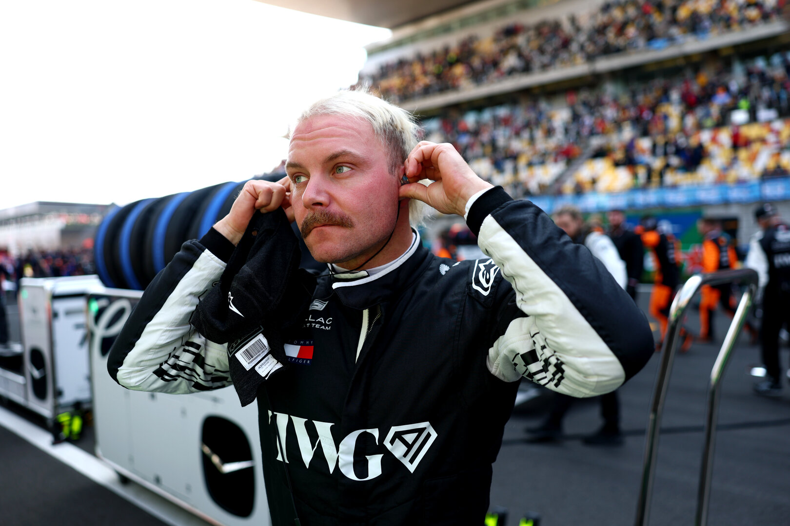 GP CINA, Valtteri Bottas (FIN) Cadillac Formula 1 Team on the grid.
14.03.2026. Formula 1 World Championship, Rd 2, Chinese Grand Prix, Shanghai, China, Sprint e Qualifiche Day.
- www.xpbimages.com, EMail: requests@xpbimages.com © Copyright: Bearne / XPB Images