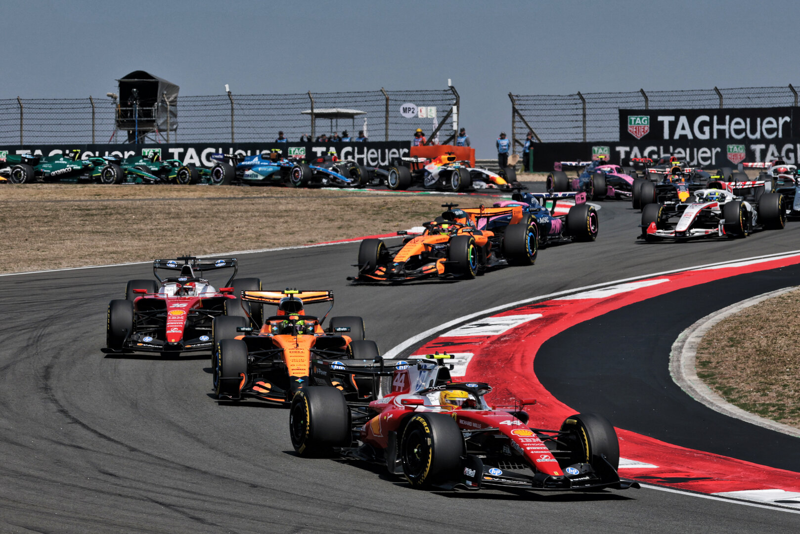 GP CINA, Lewis Hamilton (GBR) Ferrari SF-26 at the partenza of Sprint.
14.03.2026. Formula 1 World Championship, Rd 2, Chinese Grand Prix, Shanghai, China, Sprint e Qualifiche Day.
- www.xpbimages.com, EMail: requests@xpbimages.com © Copyright: Moy / XPB Images