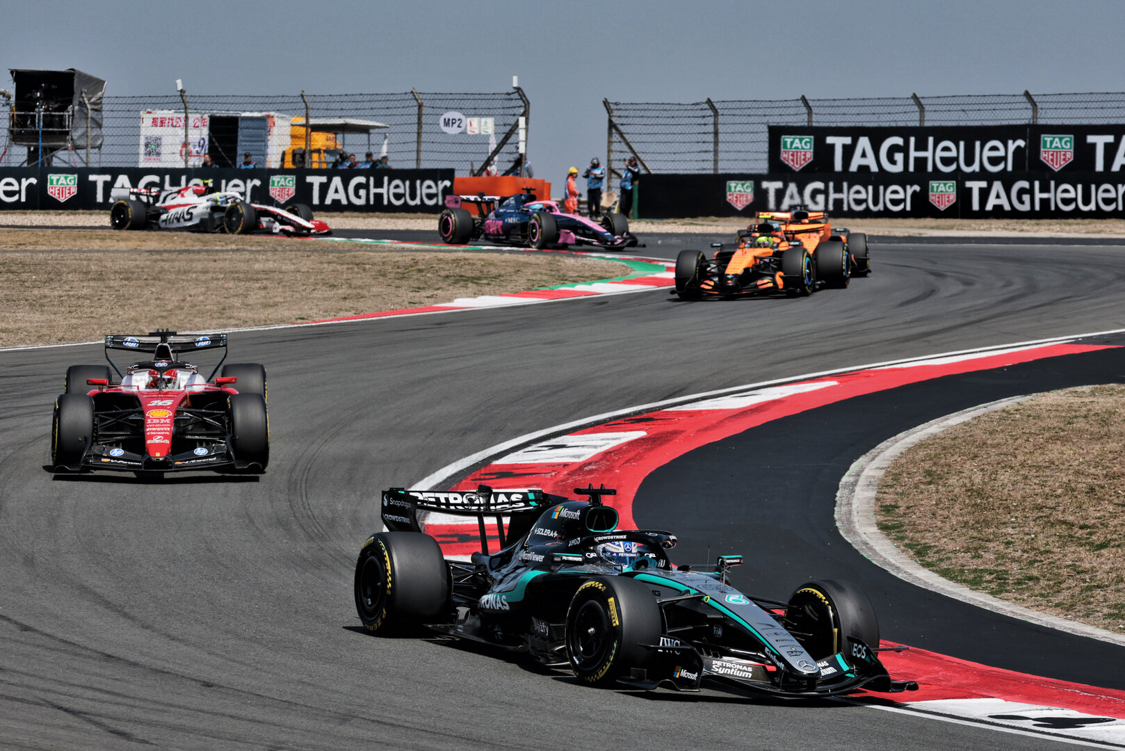 GP CINA, George Russell (GBR) Mercedes AMG Formula One Team W17.
14.03.2026. Formula 1 World Championship, Rd 2, Chinese Grand Prix, Shanghai, China, Sprint e Qualifiche Day.
- www.xpbimages.com, EMail: requests@xpbimages.com © Copyright: Moy / XPB Images