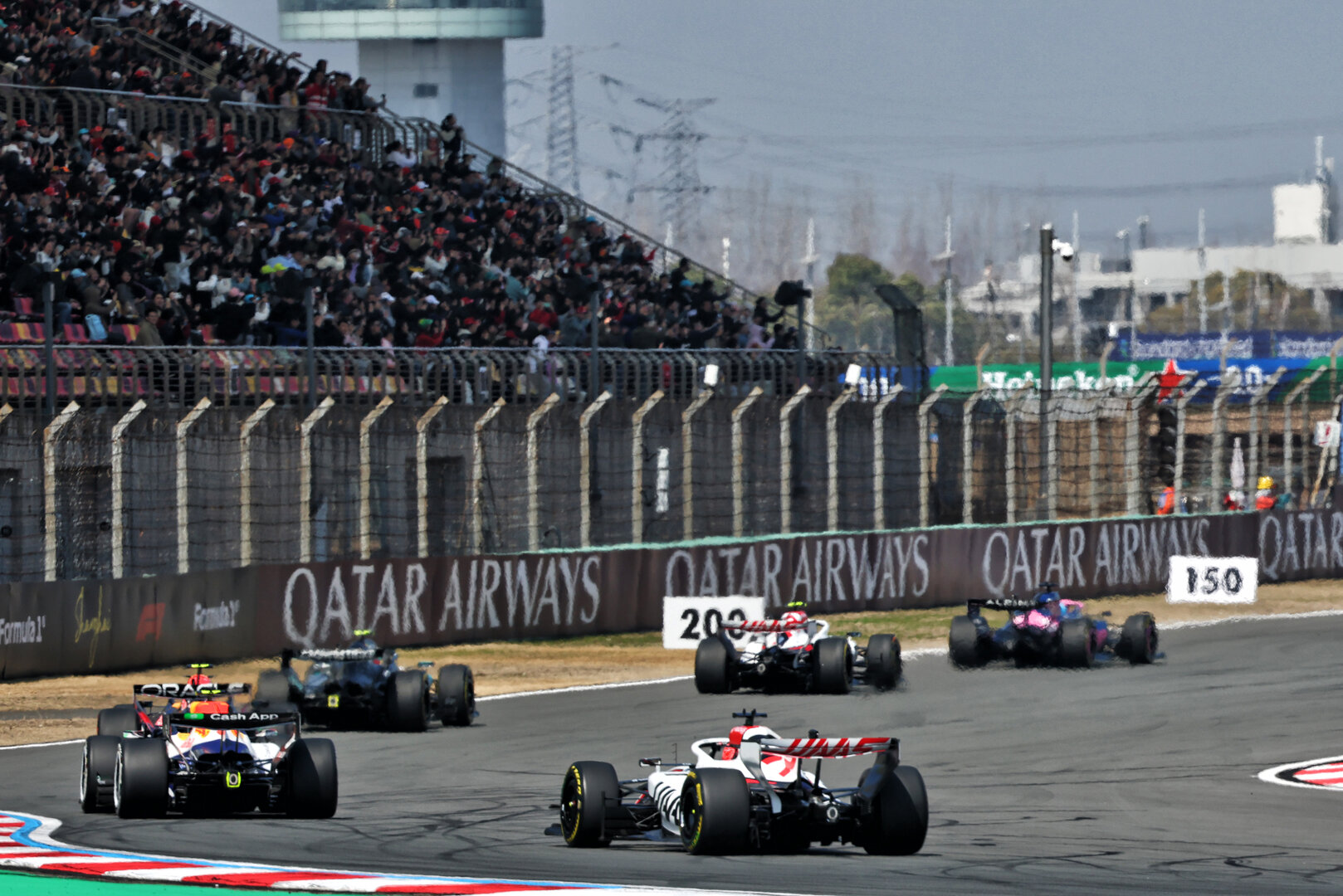 GP CINA, Esteban Ocon (FRA) Haas F1 Team VF-26.
14.03.2026. Formula 1 World Championship, Rd 2, Chinese Grand Prix, Shanghai, China, Sprint e Qualifiche Day.
- www.xpbimages.com, EMail: requests@xpbimages.com © Copyright: Bearne / XPB Images