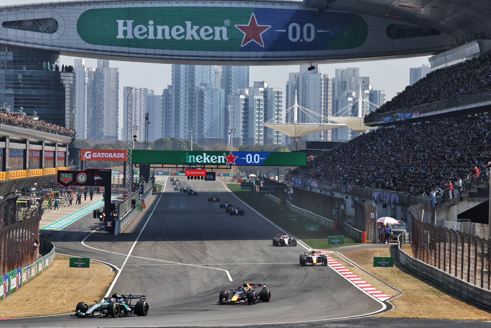 GP CINA, Andrea Kimi Antonelli (ITA) Mercedes AMG Formula One Team W17.
14.03.2026. Formula 1 World Championship, Rd 2, Chinese Grand Prix, Shanghai, China, Sprint e Qualifiche Day.
 - www.xpbimages.com, EMail: requests@xpbimages.com © Copyright: Patching / XPB Images