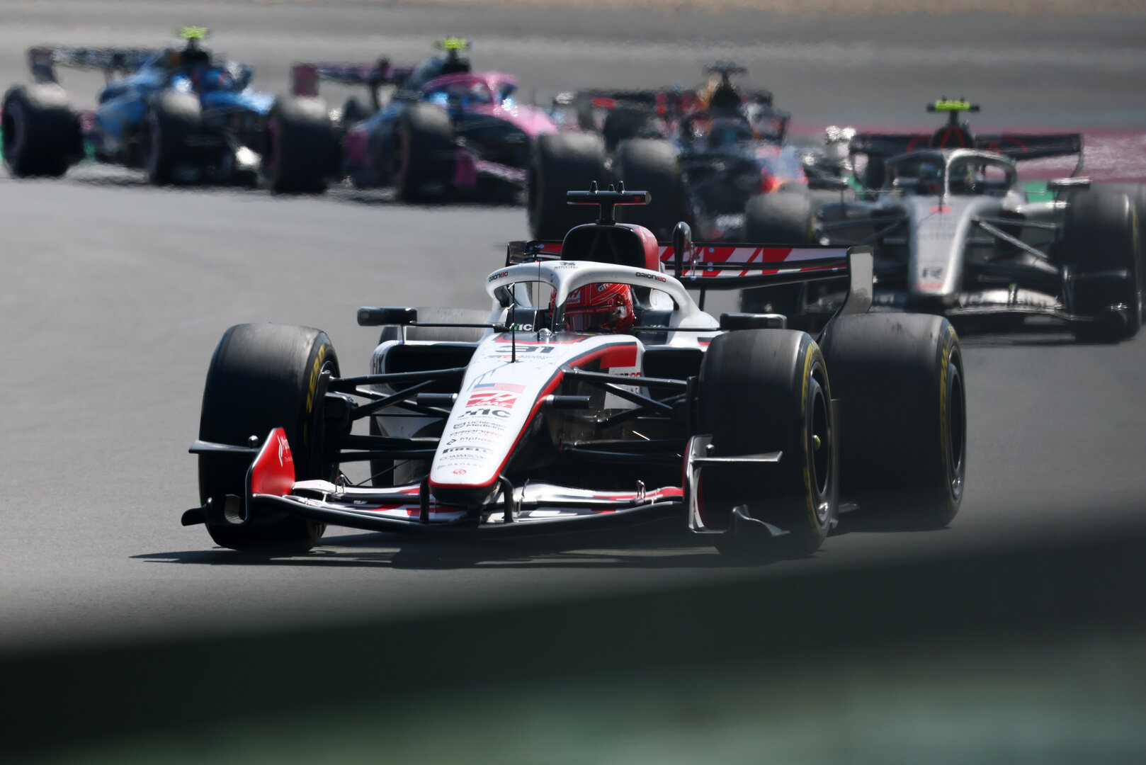 GP CINA, Esteban Ocon (FRA) Haas F1 Team VF-26.
14.03.2026. Formula 1 World Championship, Rd 2, Chinese Grand Prix, Shanghai, China, Sprint e Qualifiche Day.
- www.xpbimages.com, EMail: requests@xpbimages.com © Copyright: Bearne / XPB Images
