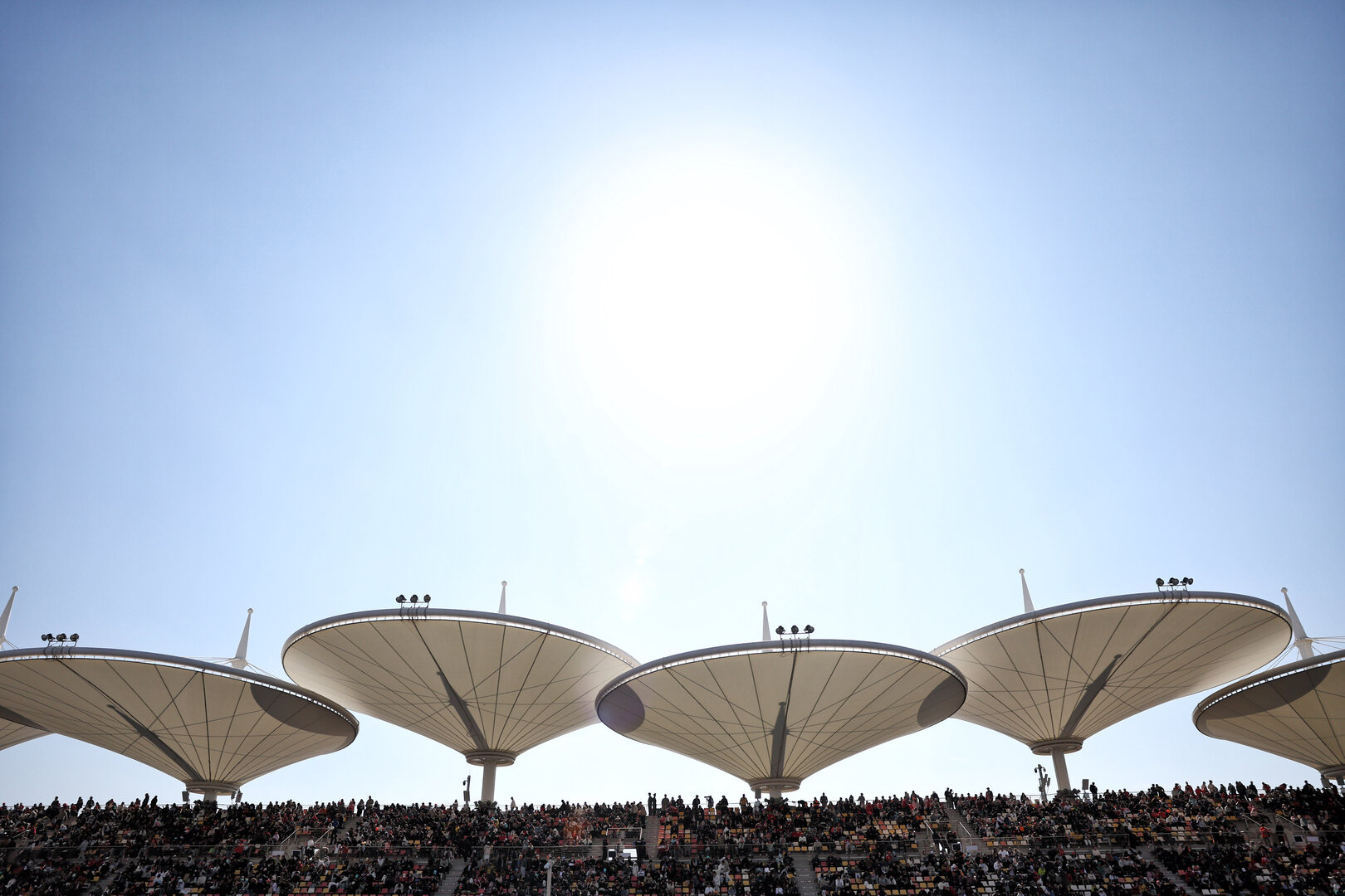 GP CINA, Circuit Atmosfera - fans in the grandstand.
14.03.2026. Formula 1 World Championship, Rd 2, Chinese Grand Prix, Shanghai, China, Sprint e Qualifiche Day.
- www.xpbimages.com, EMail: requests@xpbimages.com © Copyright: Patching / XPB Images