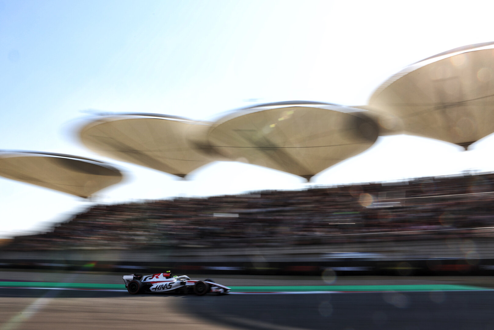 GP CINA, Oliver Bearman (GBR) Haas F1 Team VF-26.
14.03.2026. Formula 1 World Championship, Rd 2, Chinese Grand Prix, Shanghai, China, Sprint e Qualifiche Day.
 - www.xpbimages.com, EMail: requests@xpbimages.com © Copyright: Patching / XPB Images