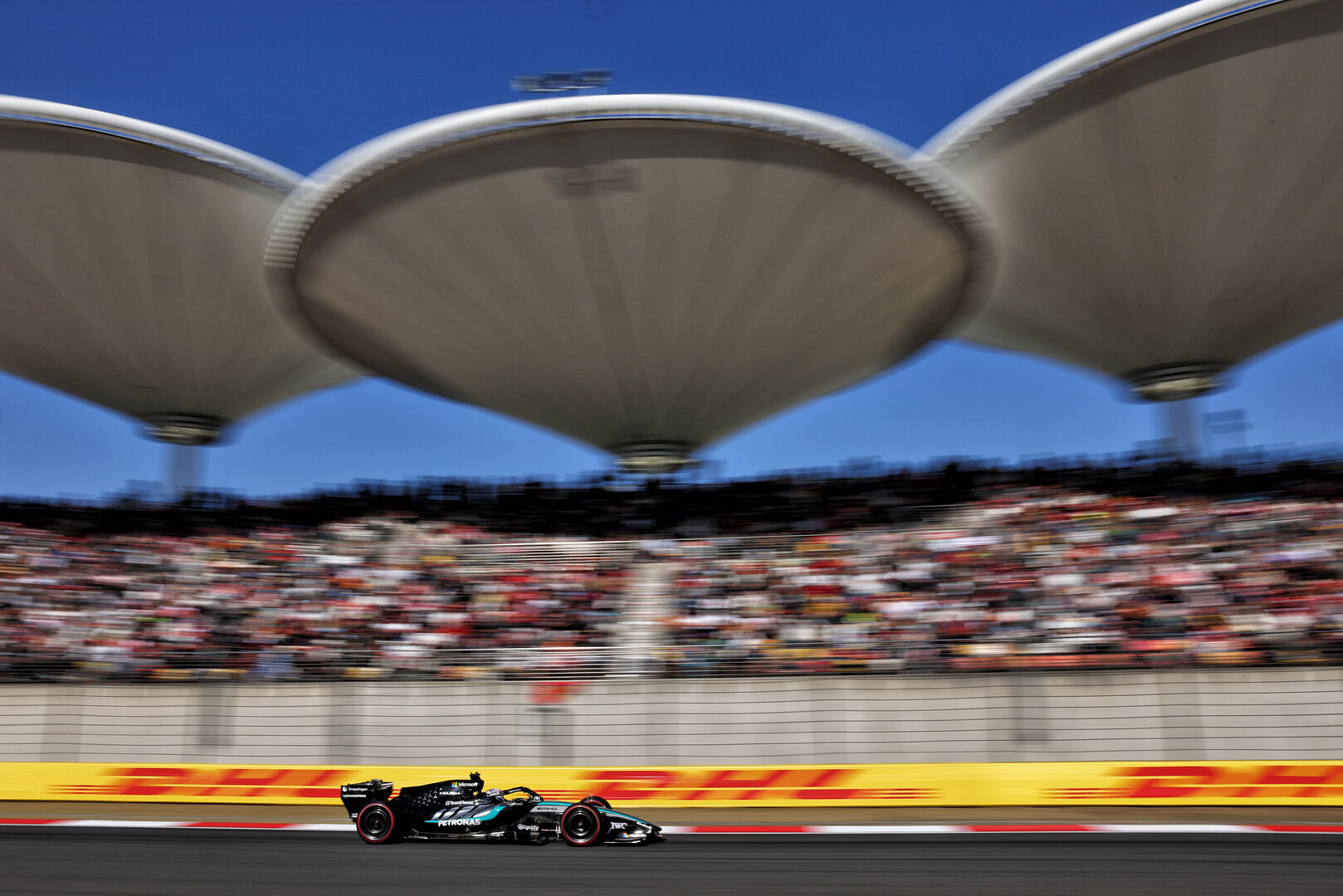 GP CINA, George Russell (GBR) Mercedes AMG Formula One Team W17.
14.03.2026. Formula 1 World Championship, Rd 2, Chinese Grand Prix, Shanghai, China, Sprint e Qualifiche Day.
- www.xpbimages.com, EMail: requests@xpbimages.com © Copyright: Patching / XPB Images