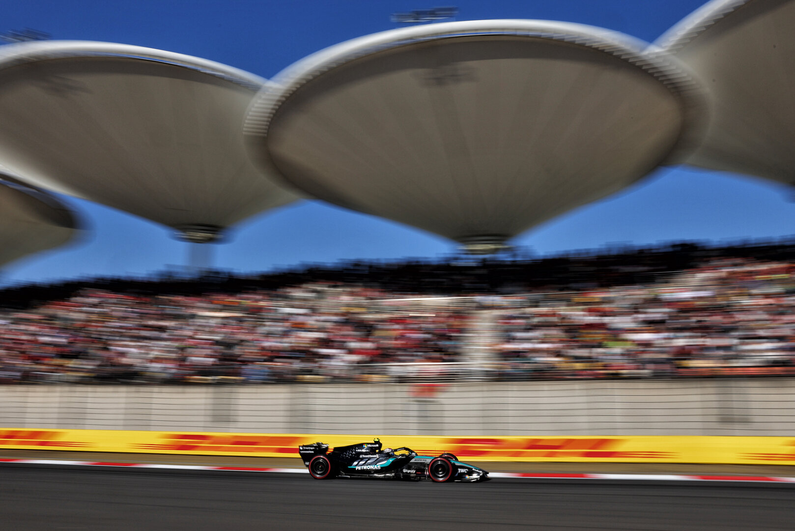 GP CINA, Andrea Kimi Antonelli (ITA) Mercedes AMG Formula One Team W17.
14.03.2026. Formula 1 World Championship, Rd 2, Chinese Grand Prix, Shanghai, China, Sprint e Qualifiche Day.
 - www.xpbimages.com, EMail: requests@xpbimages.com © Copyright: Patching / XPB Images