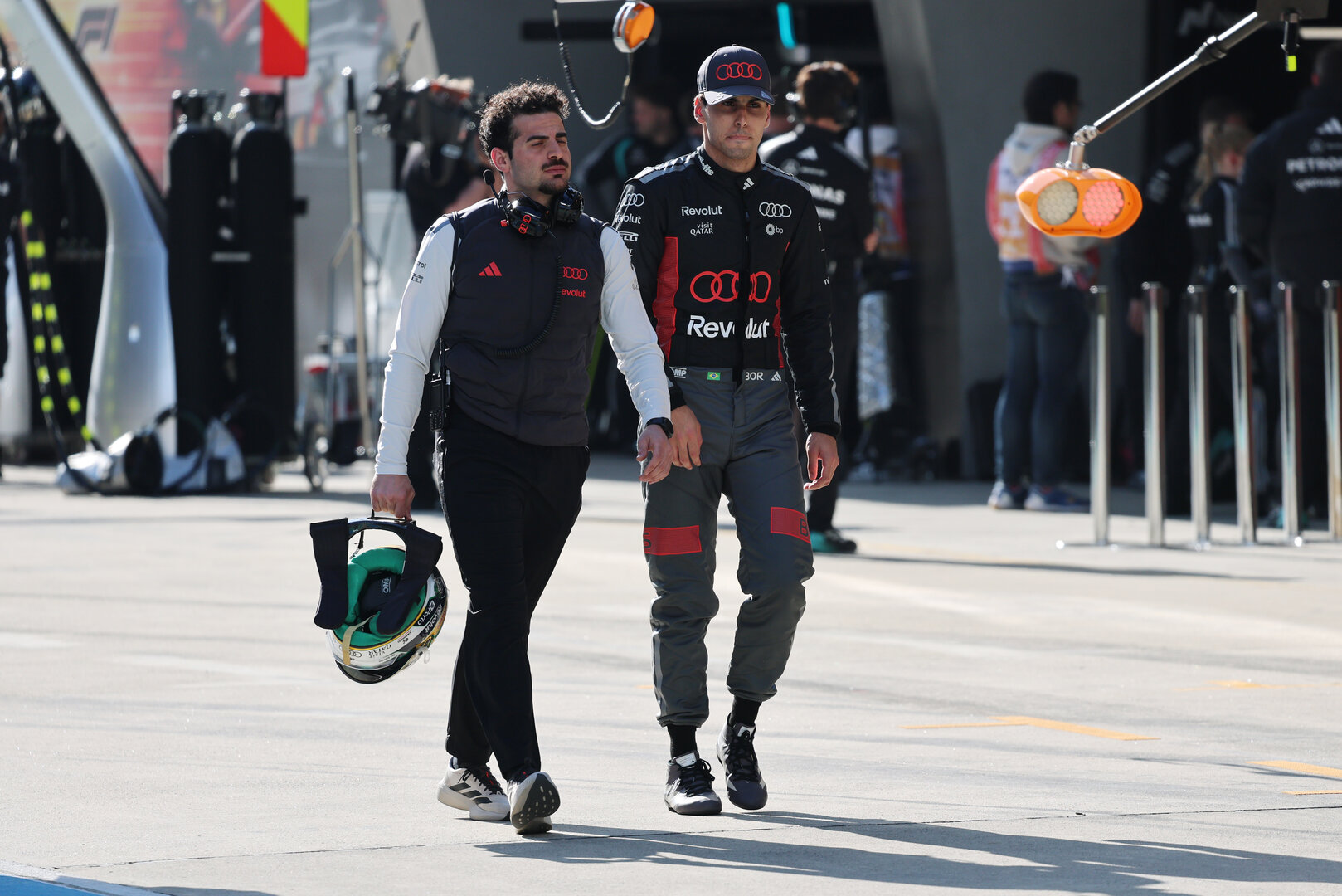 GP CINA, Gabriel Bortoleto (BRA) Audi F1 Team.
14.03.2026. Formula 1 World Championship, Rd 2, Chinese Grand Prix, Shanghai, China, Sprint e Qualifiche Day.
- www.xpbimages.com, EMail: requests@xpbimages.com © Copyright: Batchelor / XPB Images