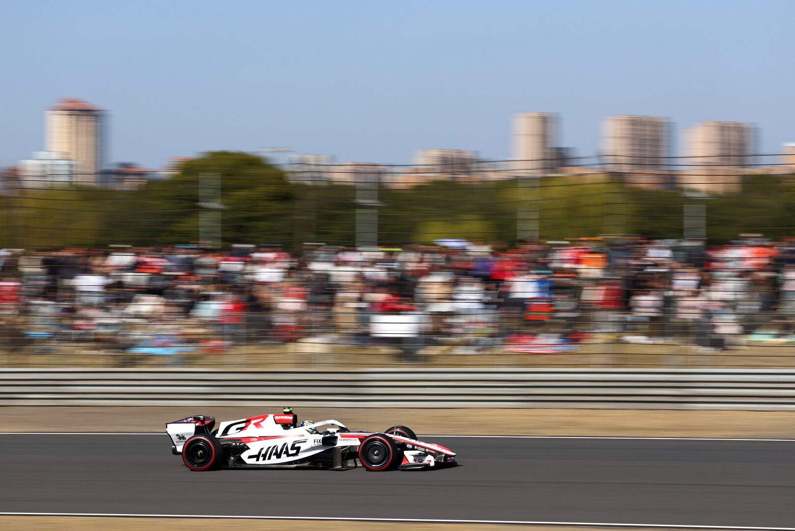 GP CINA, Oliver Bearman (GBR) Haas F1 Team VF-26.
14.03.2026. Formula 1 World Championship, Rd 2, Chinese Grand Prix, Shanghai, China, Sprint e Qualifiche Day.
- www.xpbimages.com, EMail: requests@xpbimages.com © Copyright: Bearne / XPB Images