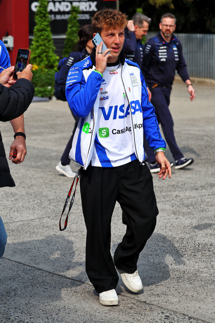 GP CINA, Liam Lawson (NZL) Racing Bulls Formula One Team.
15.03.2026. Formula 1 World Championship, Rd 2, Chinese Grand Prix, Shanghai, China, Gara Day.
- www.xpbimages.com, EMail: requests@xpbimages.com © Copyright: Patching / XPB Images