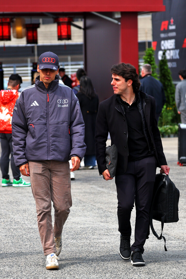 GP CINA, Gabriel Bortoleto (BRA) Audi F1 Team.
15.03.2026. Formula 1 World Championship, Rd 2, Chinese Grand Prix, Shanghai, China, Gara Day.
 - www.xpbimages.com, EMail: requests@xpbimages.com © Copyright: Patching / XPB Images