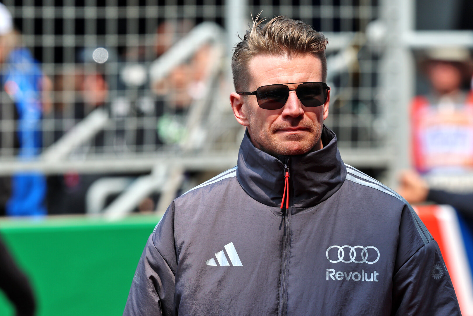 GP CINA, Nico Hulkenberg (GER) Audi F1 Team on the drivers' parade.
15.03.2026. Formula 1 World Championship, Rd 2, Chinese Grand Prix, Shanghai, China, Gara Day.
- www.xpbimages.com, EMail: requests@xpbimages.com © Copyright: Batchelor / XPB Images